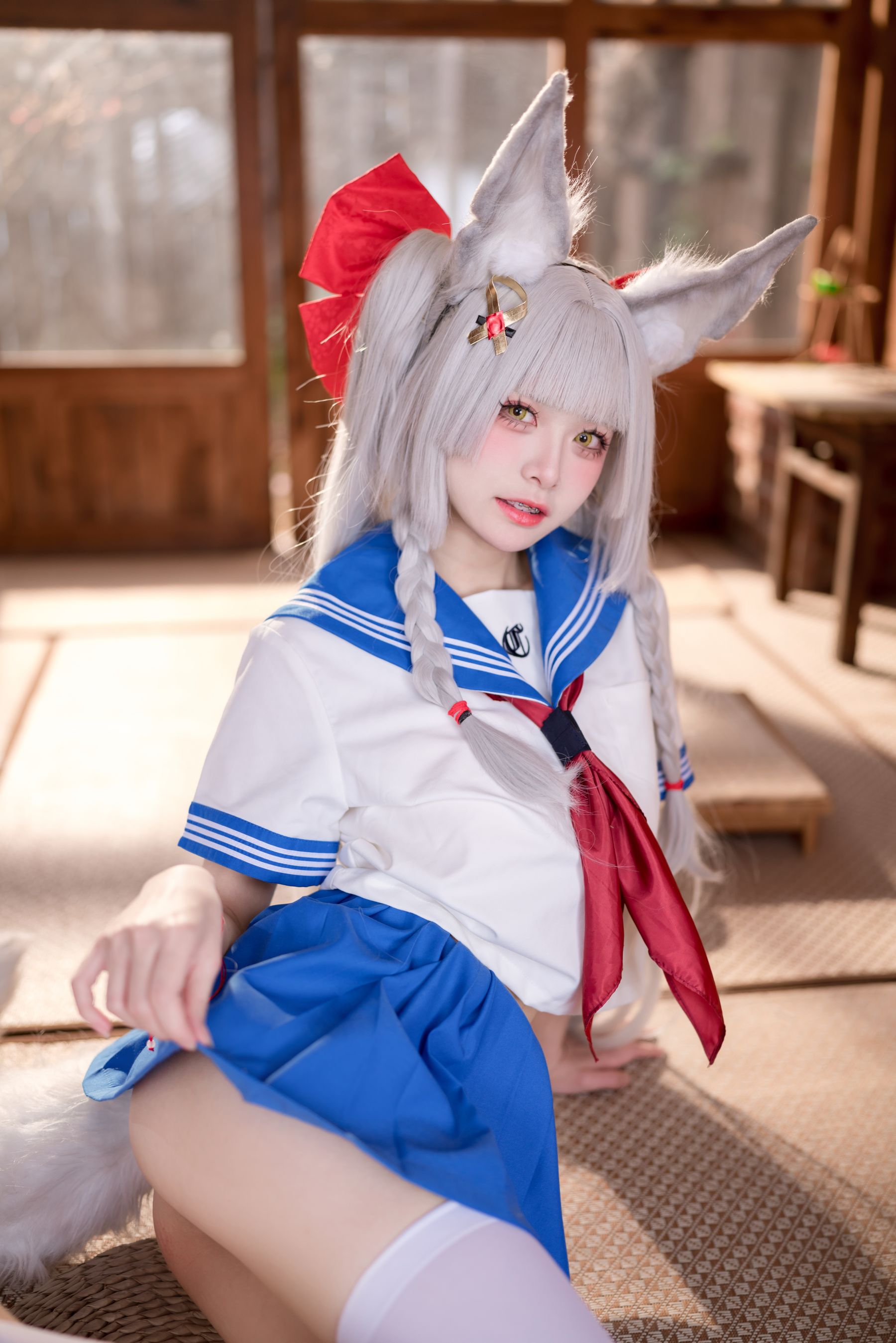 九柒喵 - 朝凪 JK/(37P)