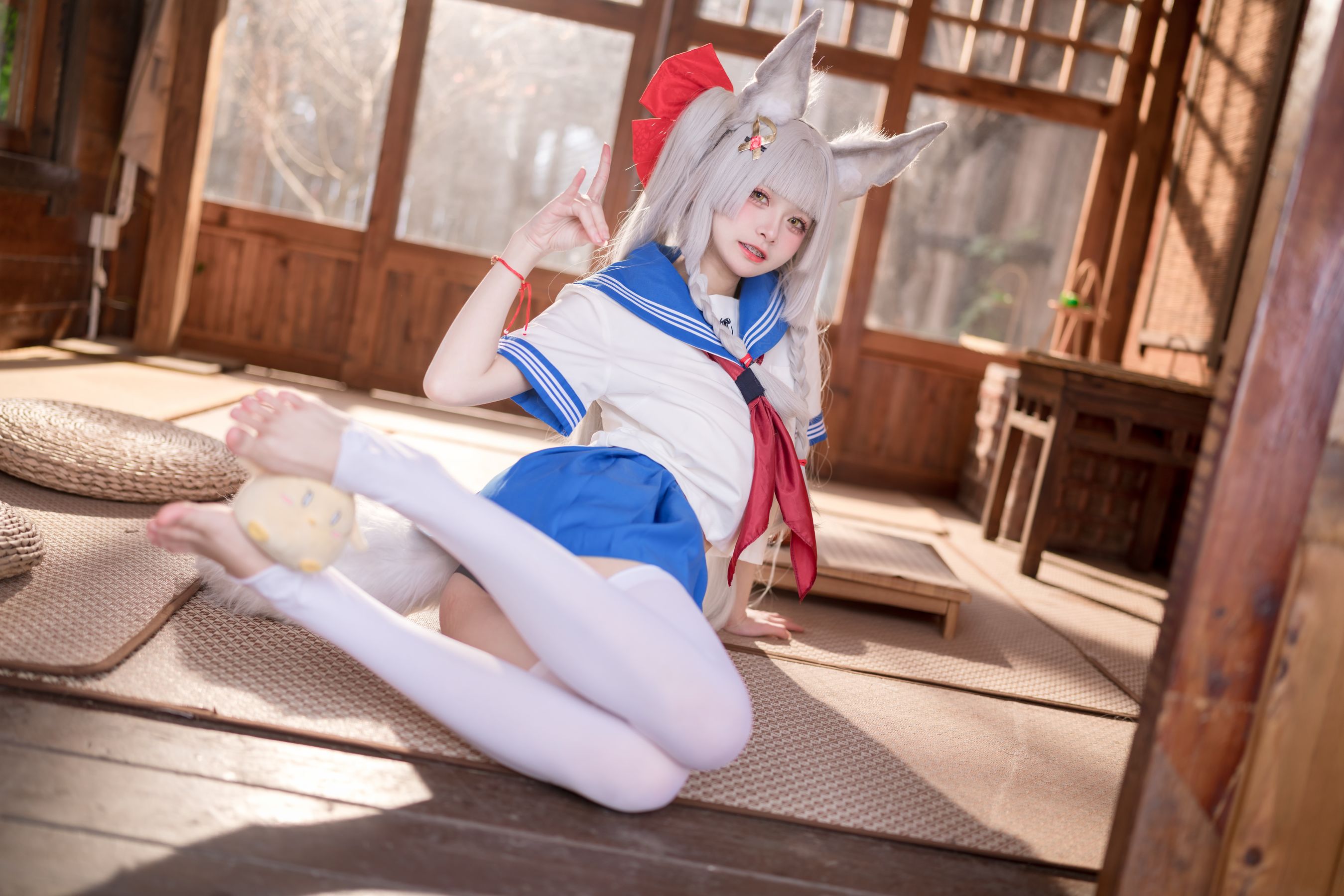 九柒喵 - 朝凪 JK/(37P)