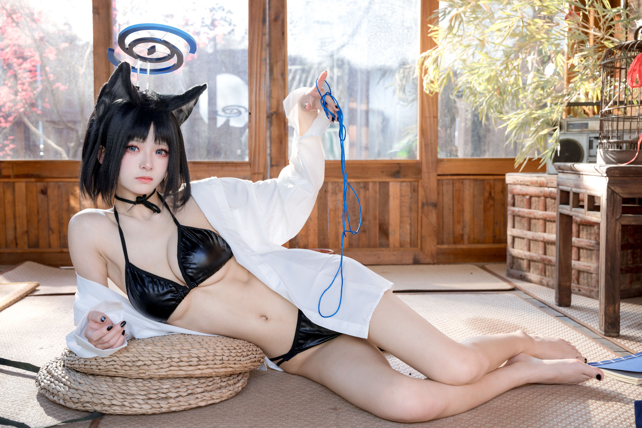 九柒喵 - 桔梗衬衫/(10P)