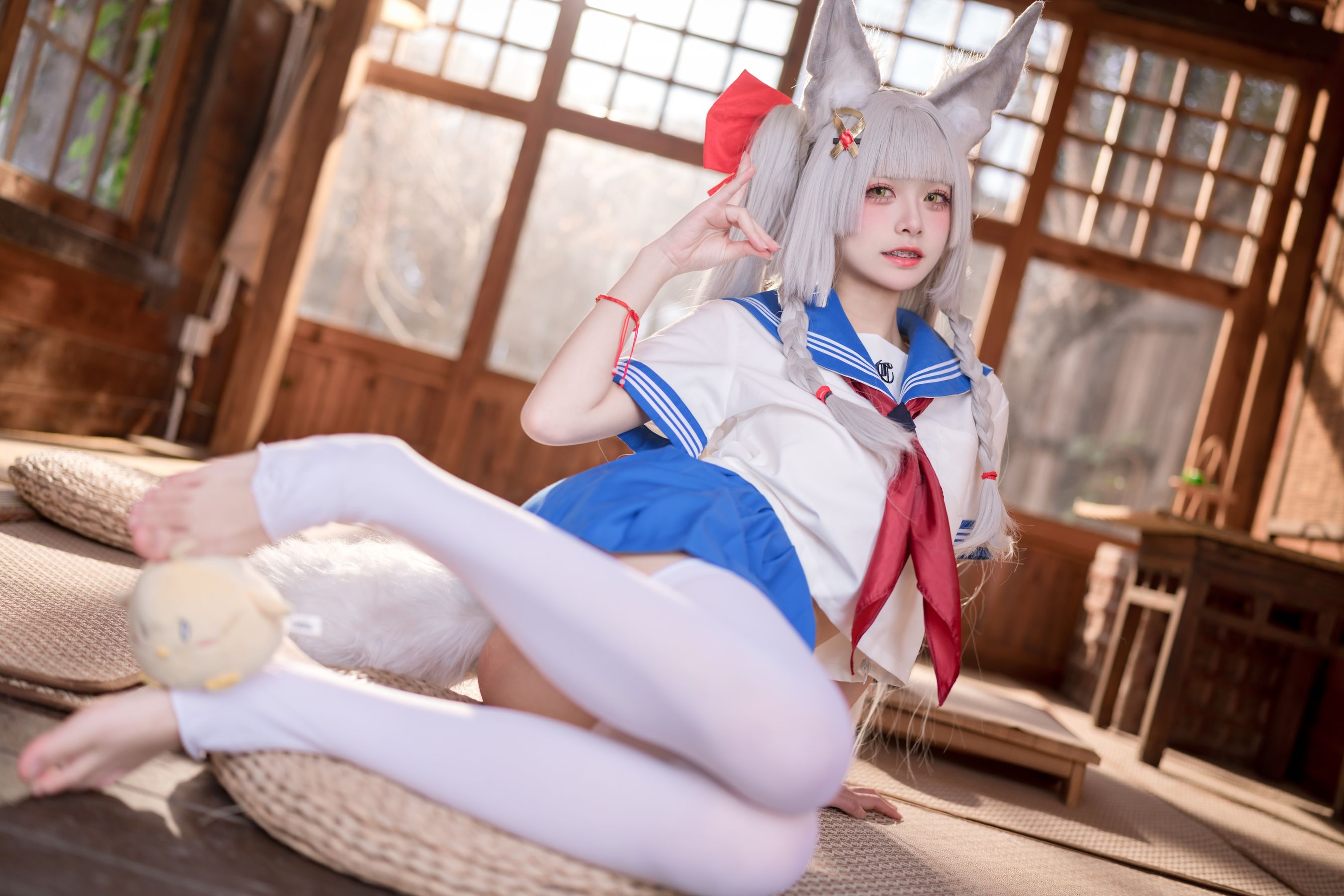 九柒喵 - 朝凪 JK/(37P)