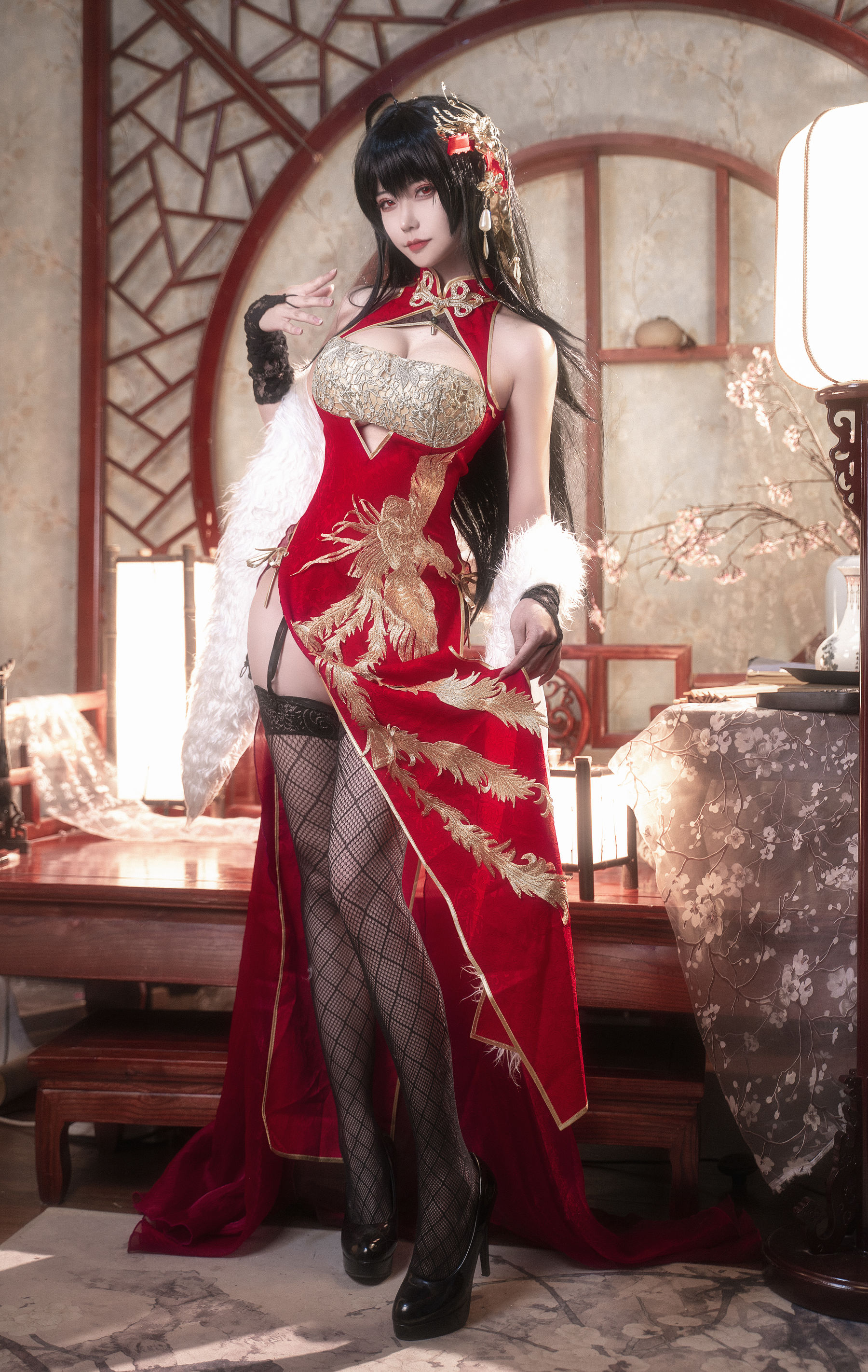 Seya-狮砸 - 碧蓝航线 大凤 旗袍/(14P)