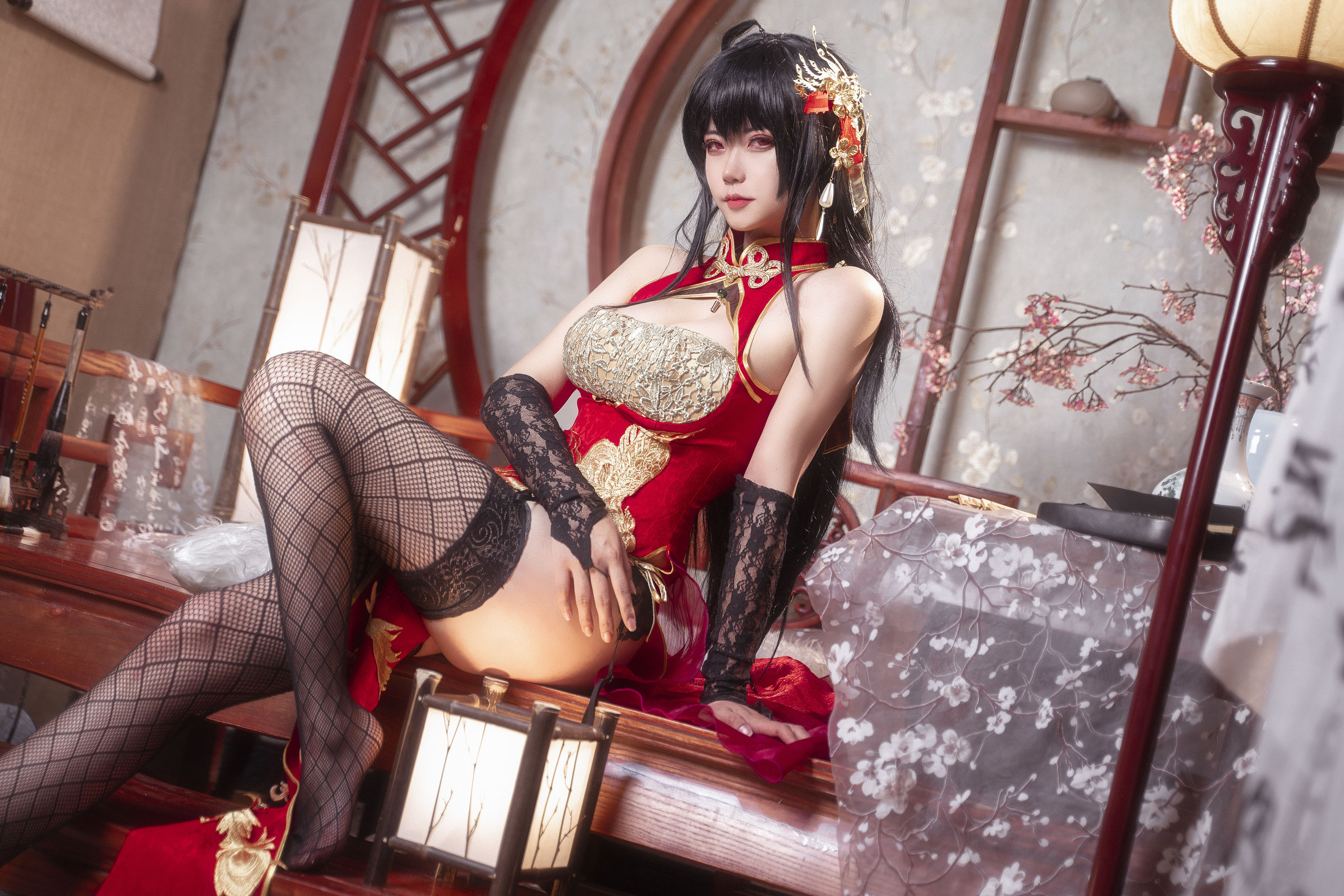 Seya-狮砸 - 碧蓝航线 大凤 旗袍/(14P)