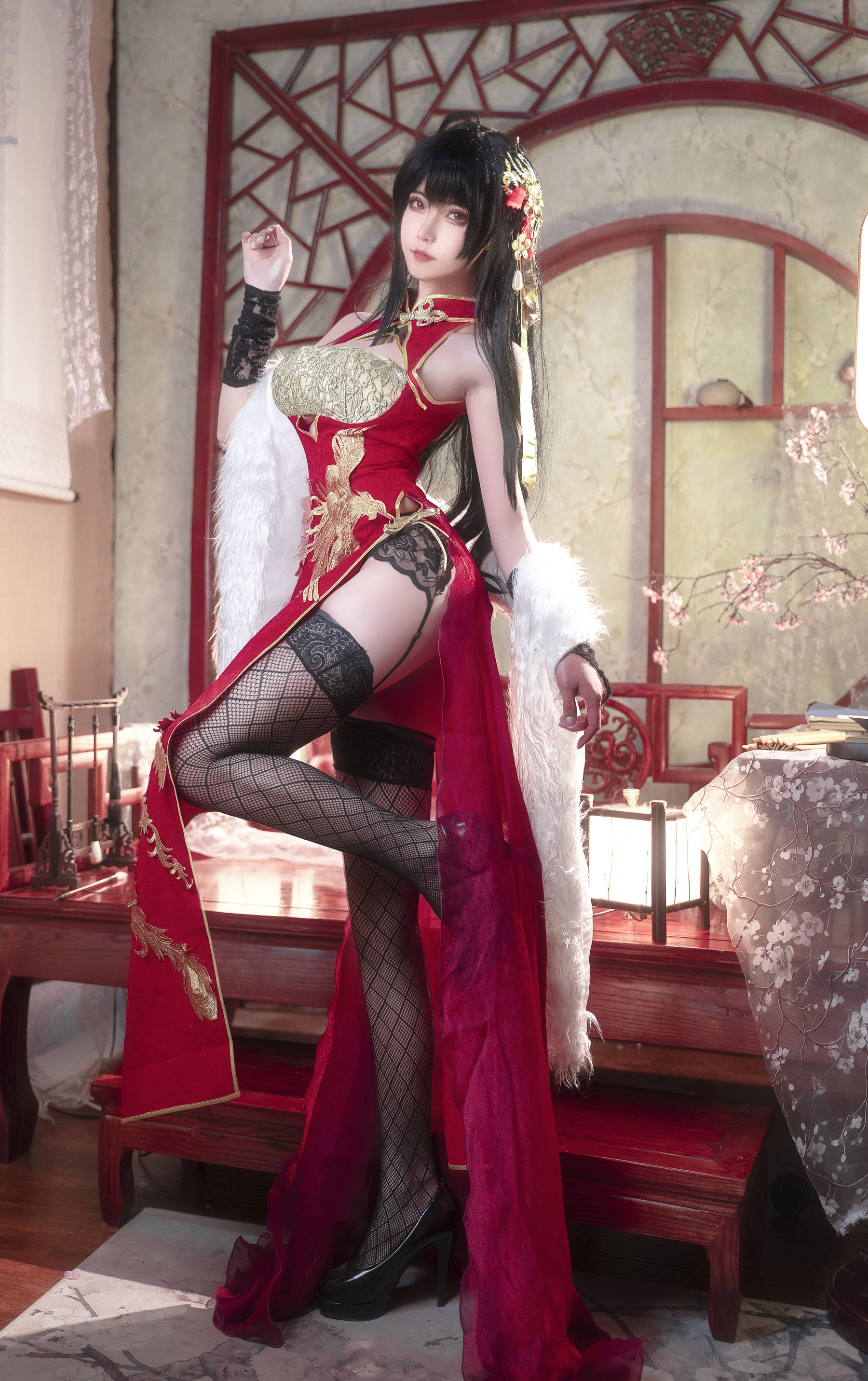 Seya-狮砸 - 碧蓝航线 大凤 旗袍/(14P)