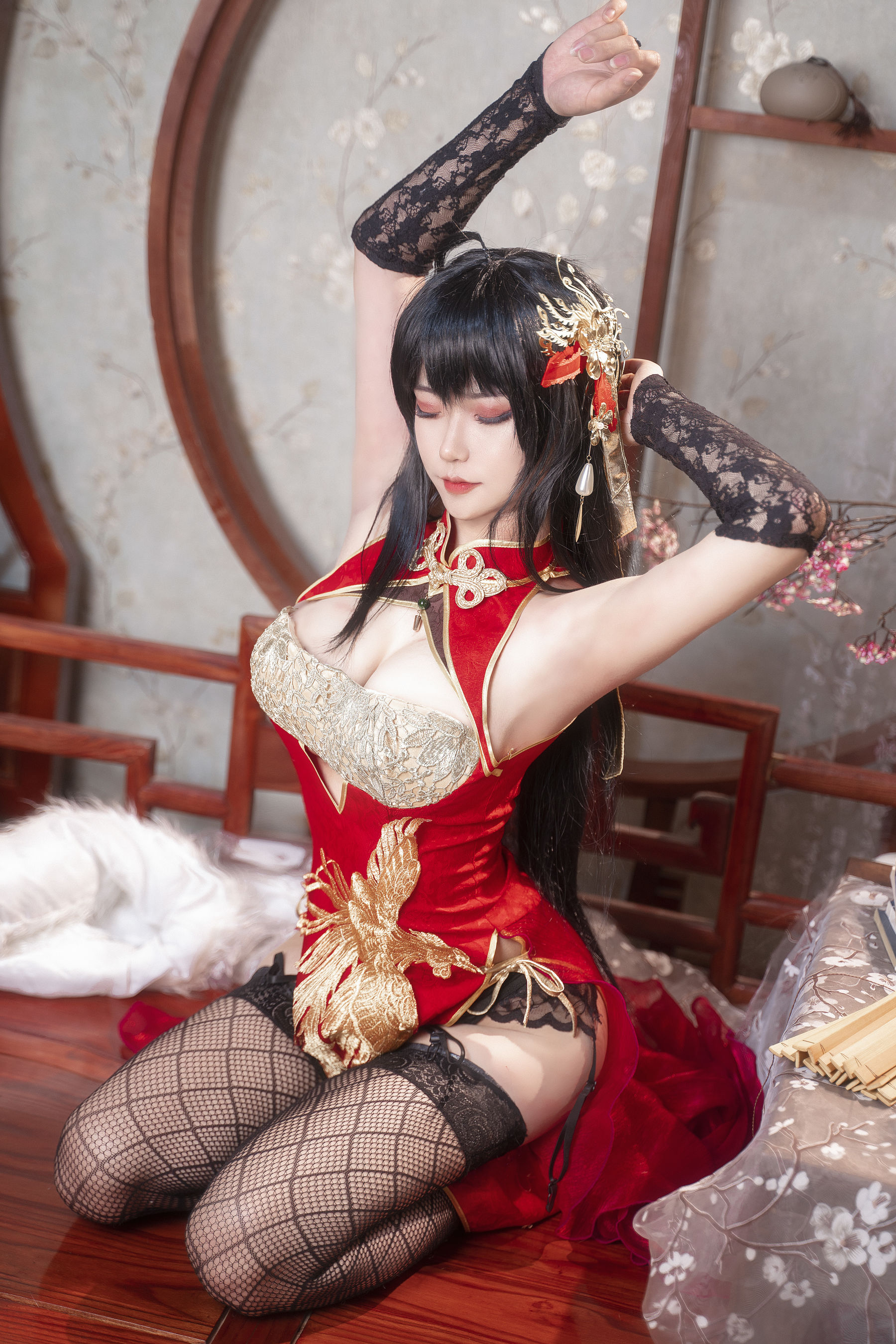 Seya-狮砸 - 碧蓝航线 大凤 旗袍/(14P)