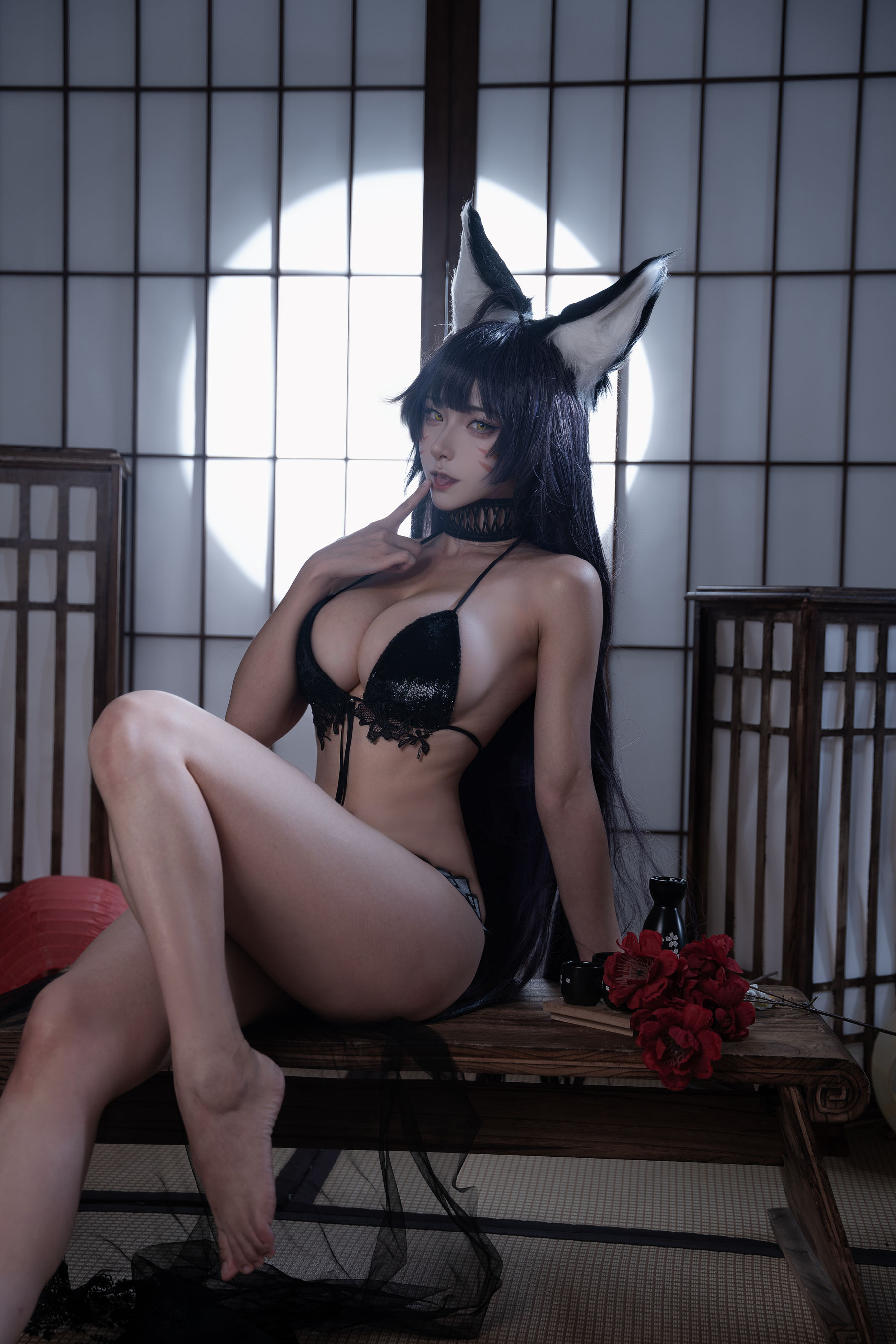 Seya-狮砸 - 碧蓝航线 武藏 泳装/(12P)