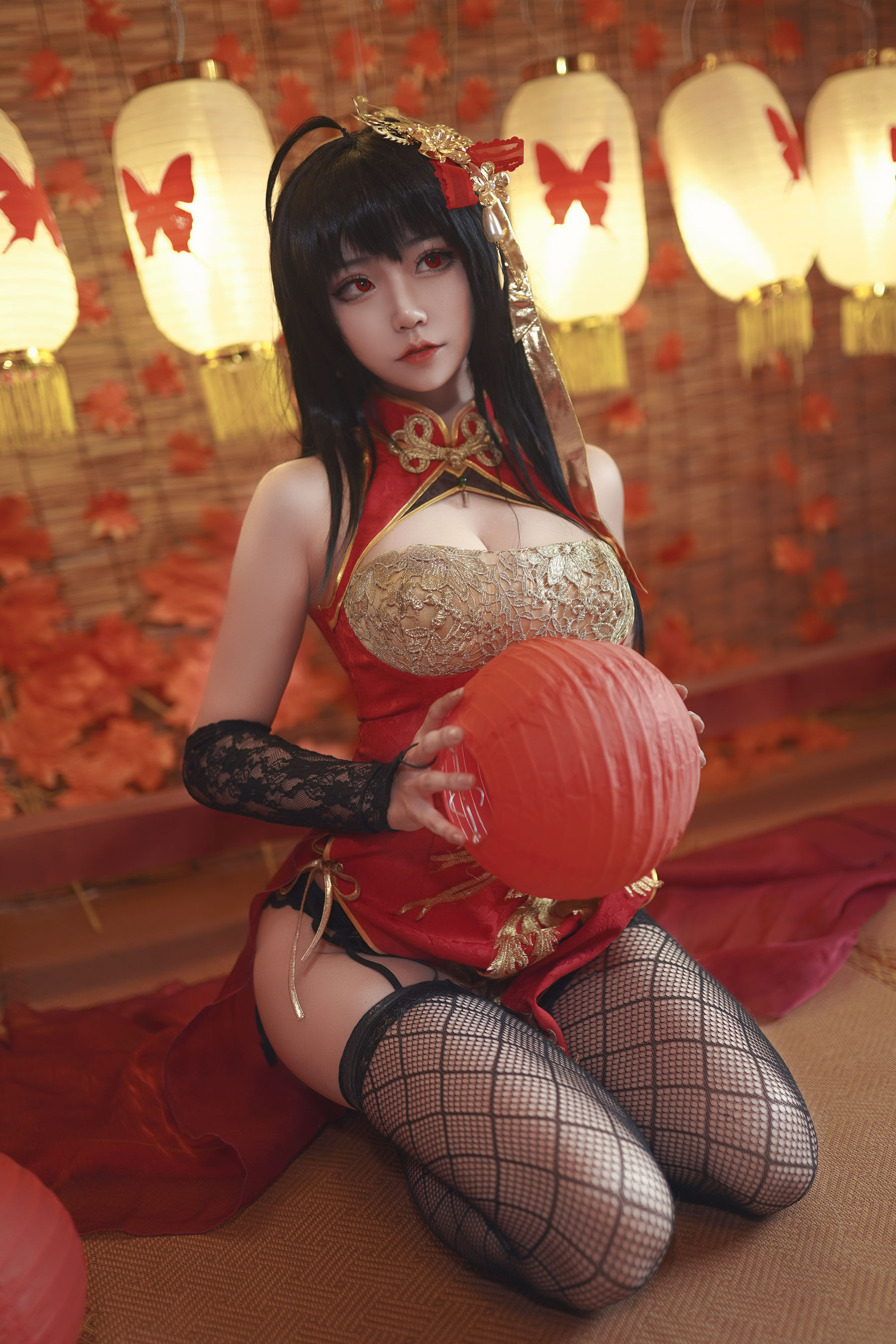 Seya-狮砸 - 碧蓝航线 大凤 旗袍/(14P)