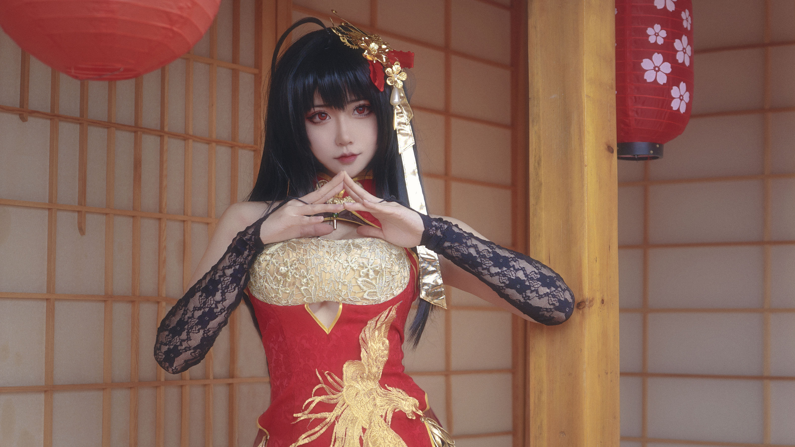 Seya-狮砸 - 碧蓝航线 大凤 旗袍/(14P)