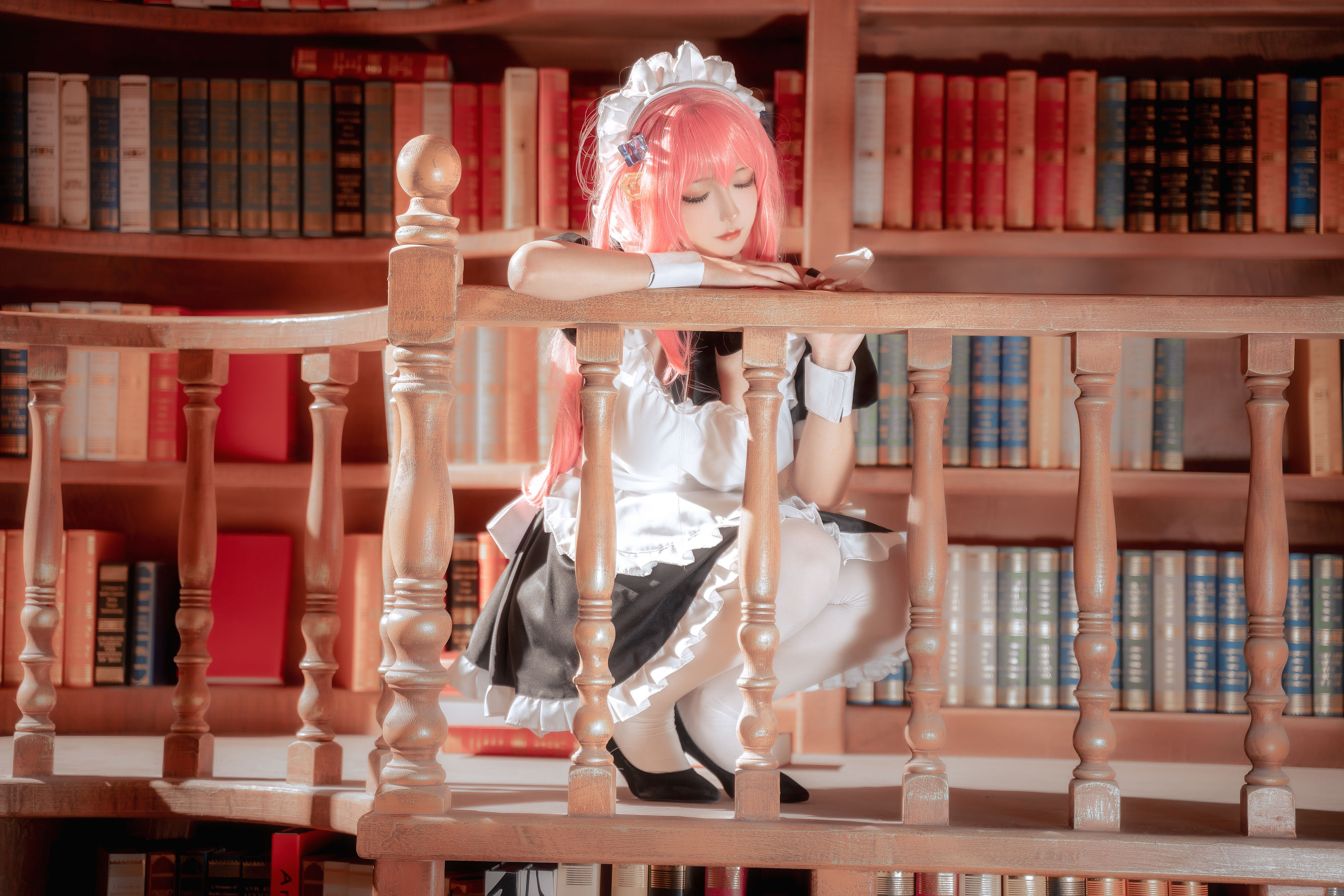 Seya-狮砸 - 孤独摇滚 后藤一里 女仆/(14P)