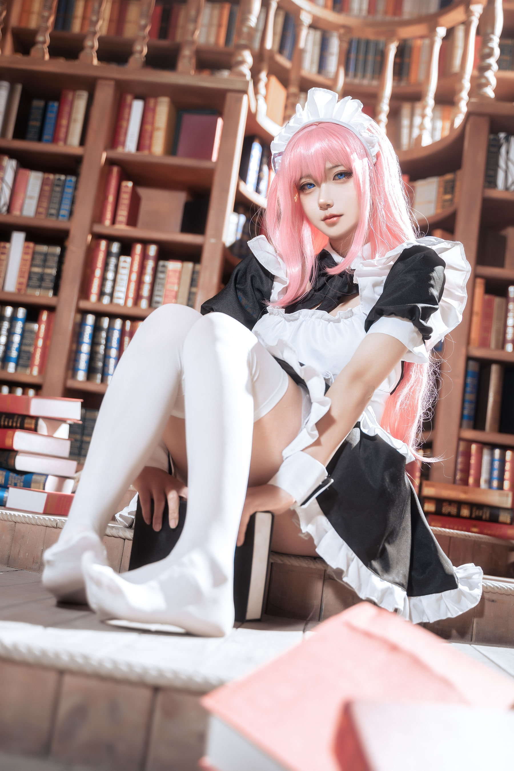 Seya-狮砸 - 孤独摇滚 后藤一里 女仆/(14P)