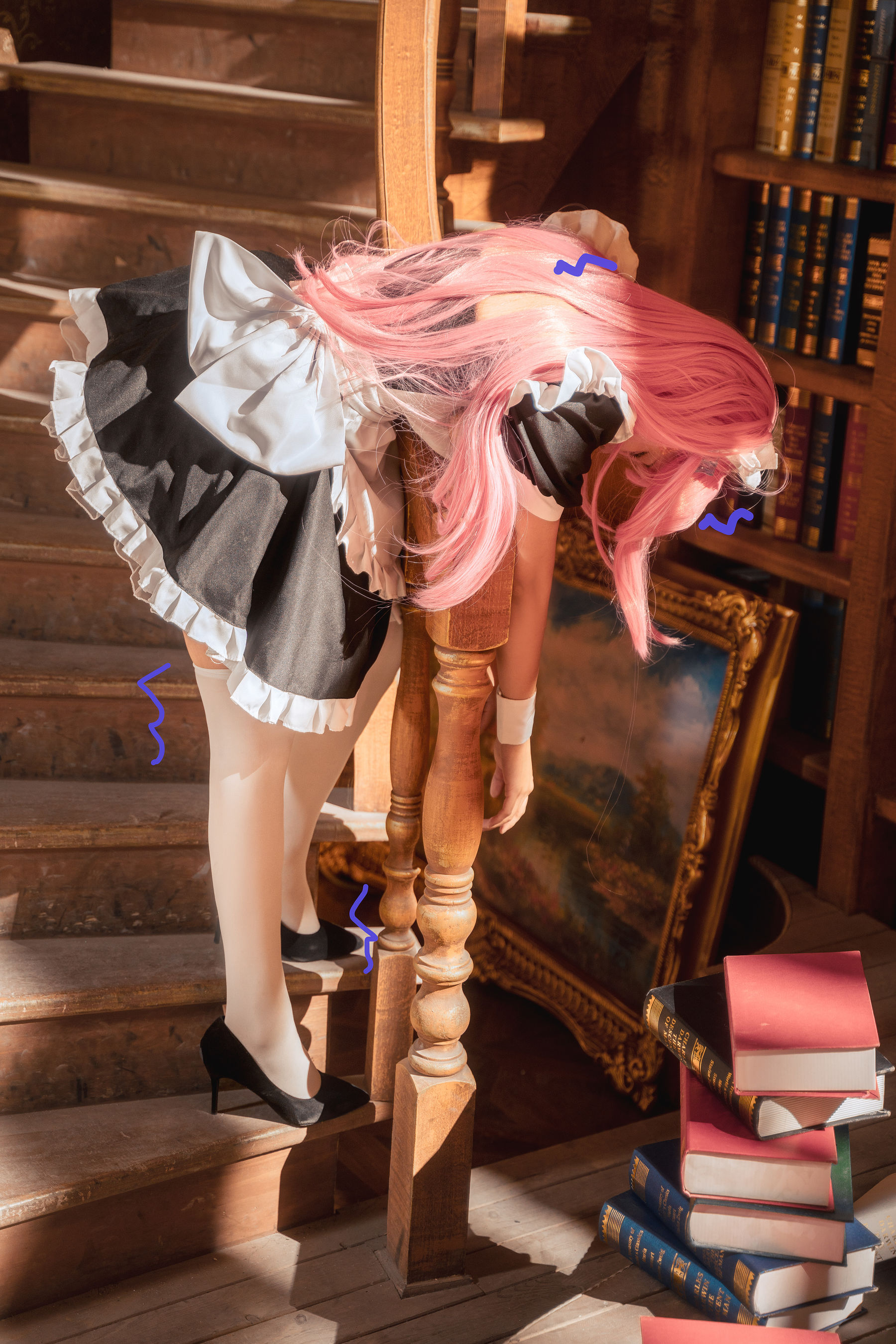 Seya-狮砸 - 孤独摇滚 后藤一里 女仆/(14P)