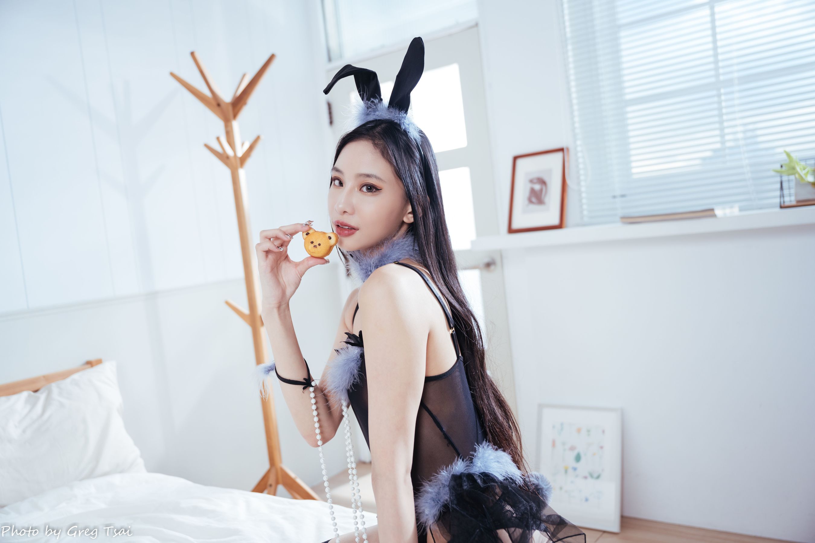 Jessie - 黑丝兔女郎/(140P)