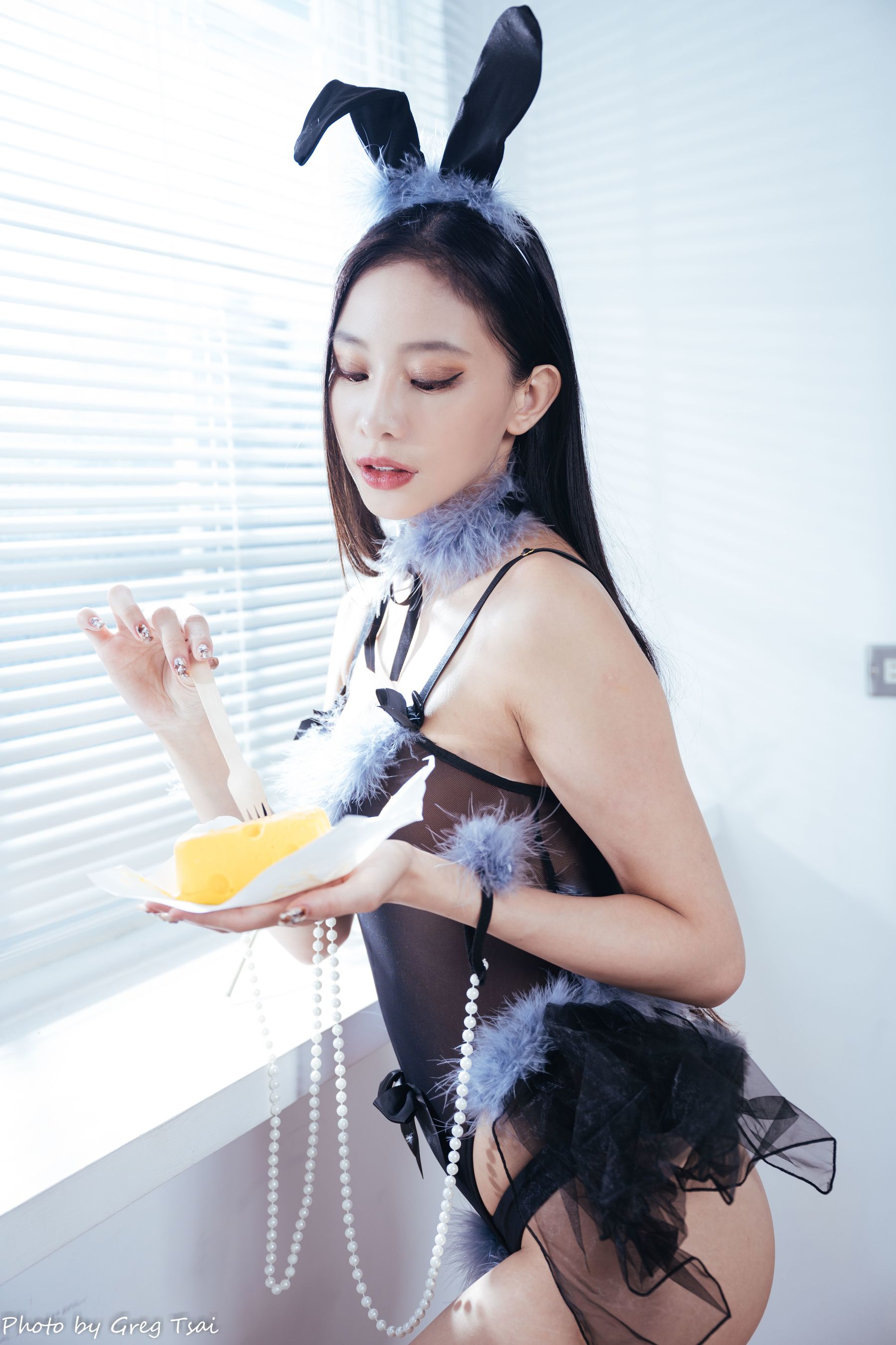 Jessie - 黑丝兔女郎/(140P)