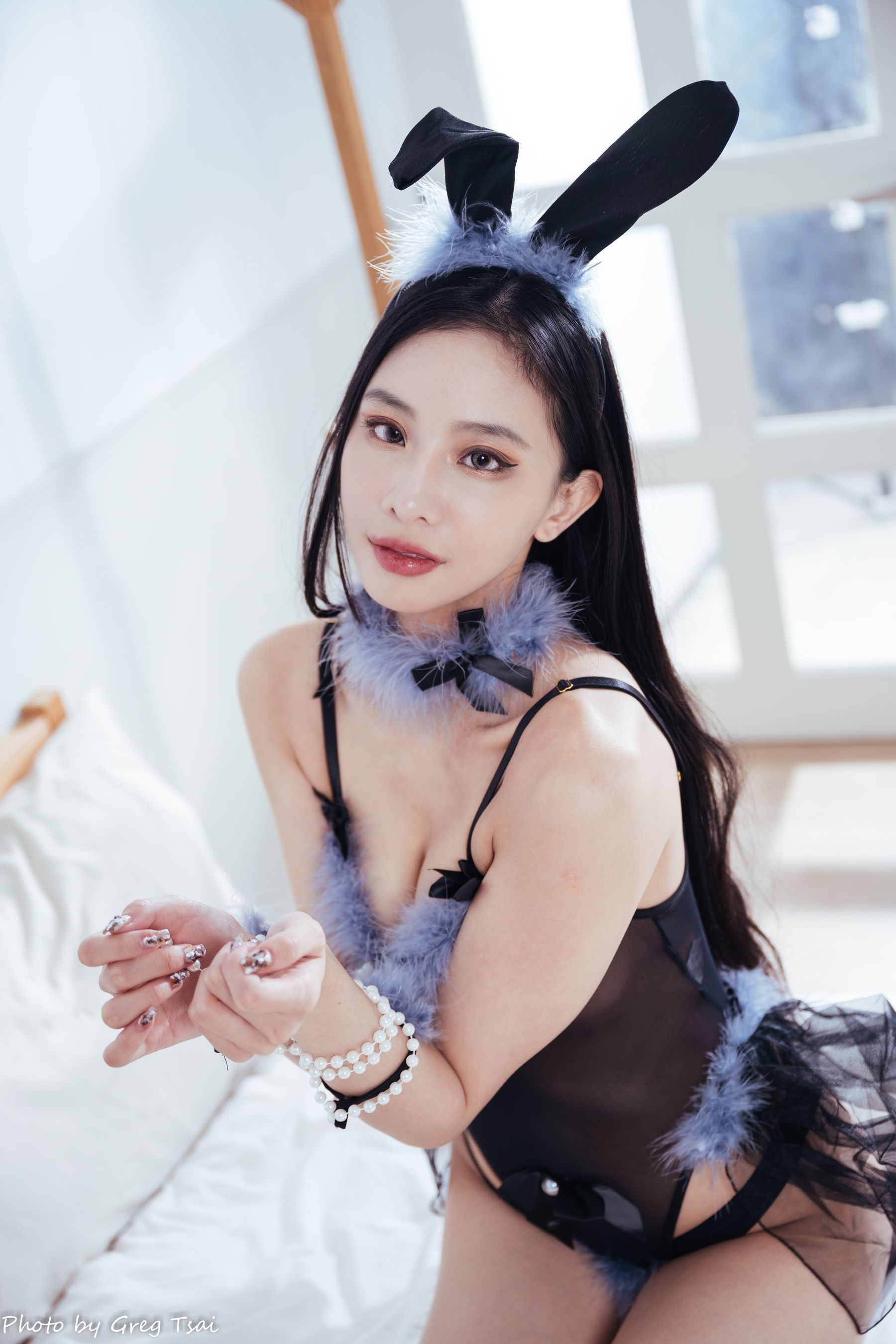 Jessie - 黑丝兔女郎/(140P)