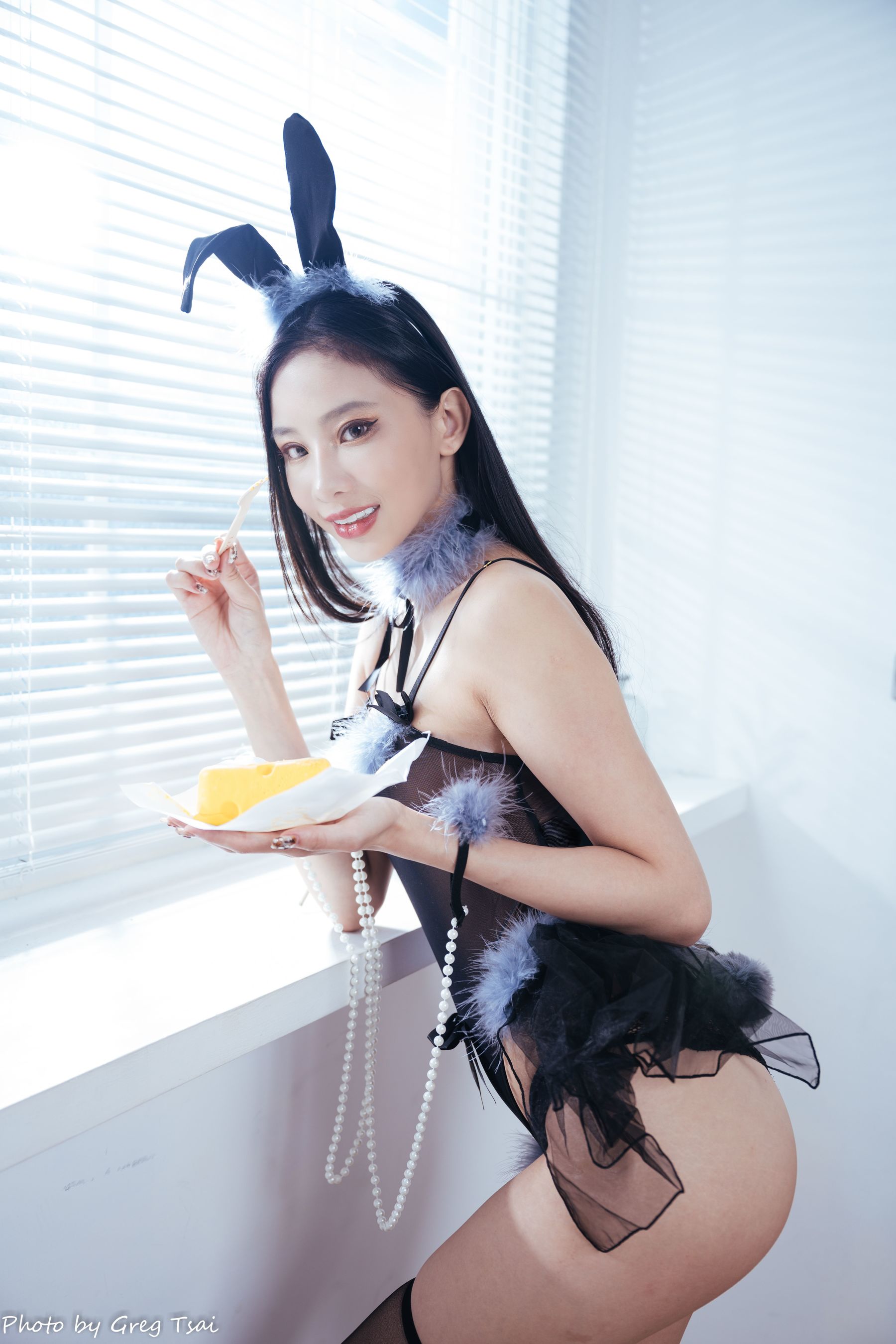 Jessie - 黑丝兔女郎/(140P)