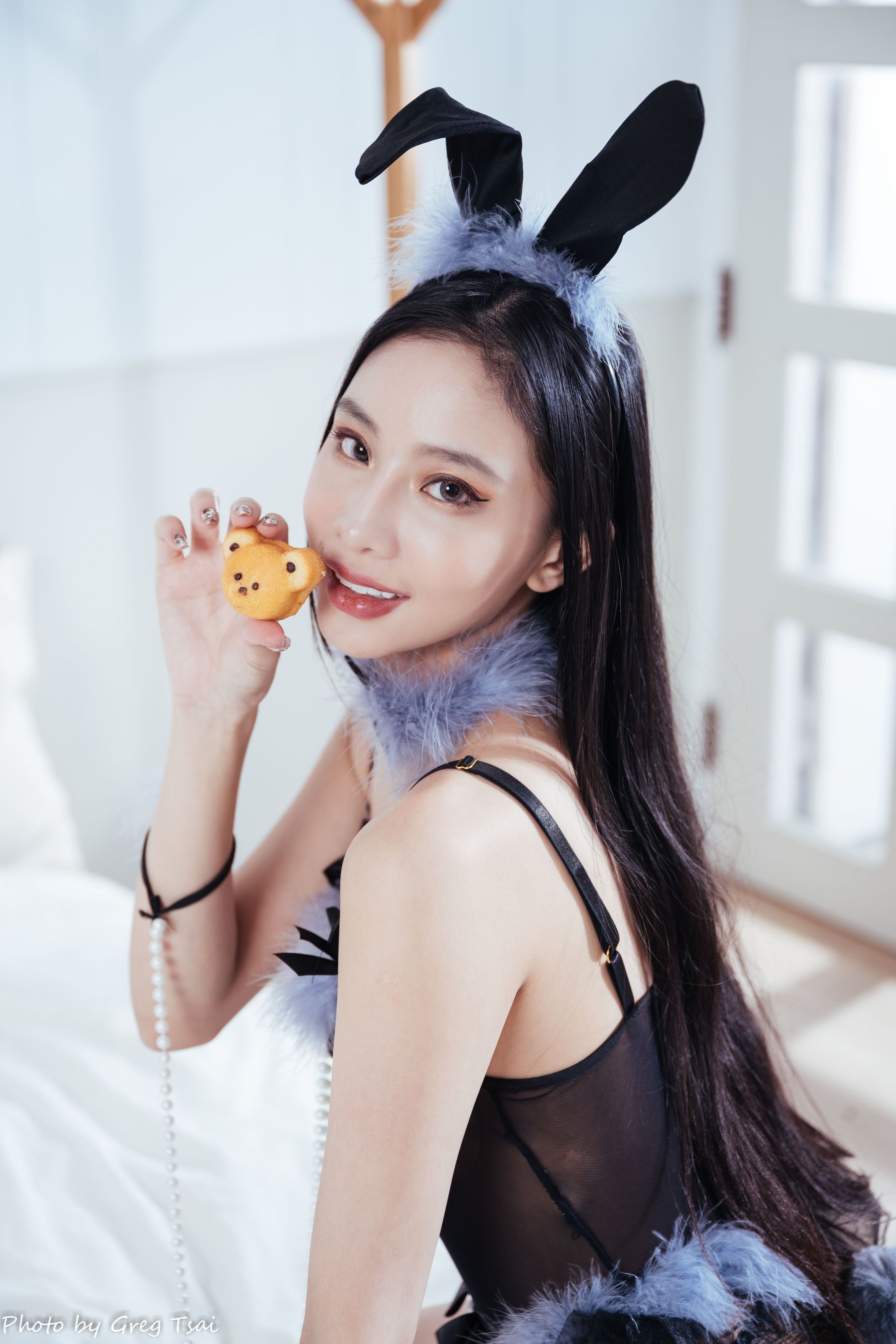 Jessie - 黑丝兔女郎/(140P)