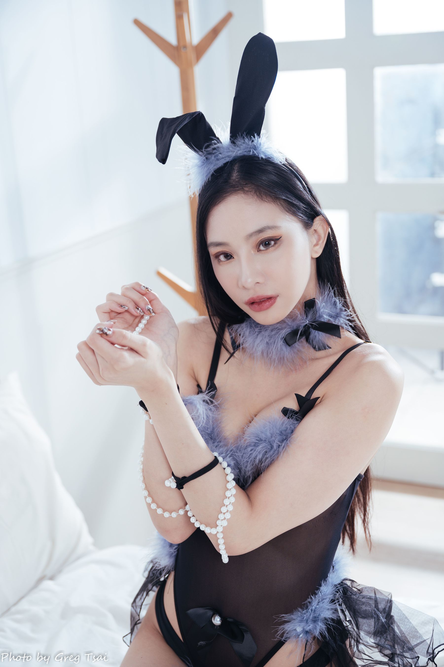 Jessie - 黑丝兔女郎/(140P)