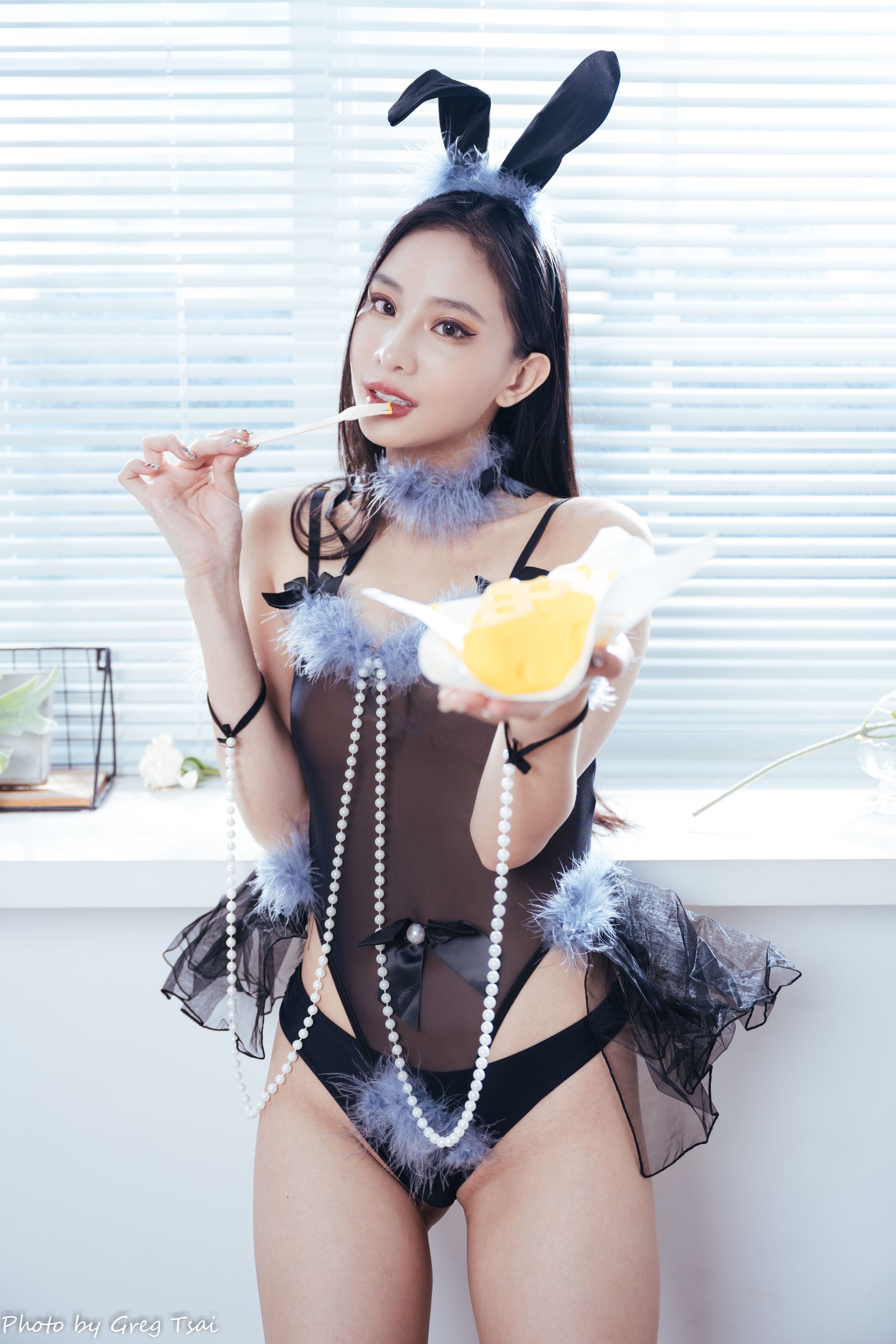 Jessie - 黑丝兔女郎/(140P)