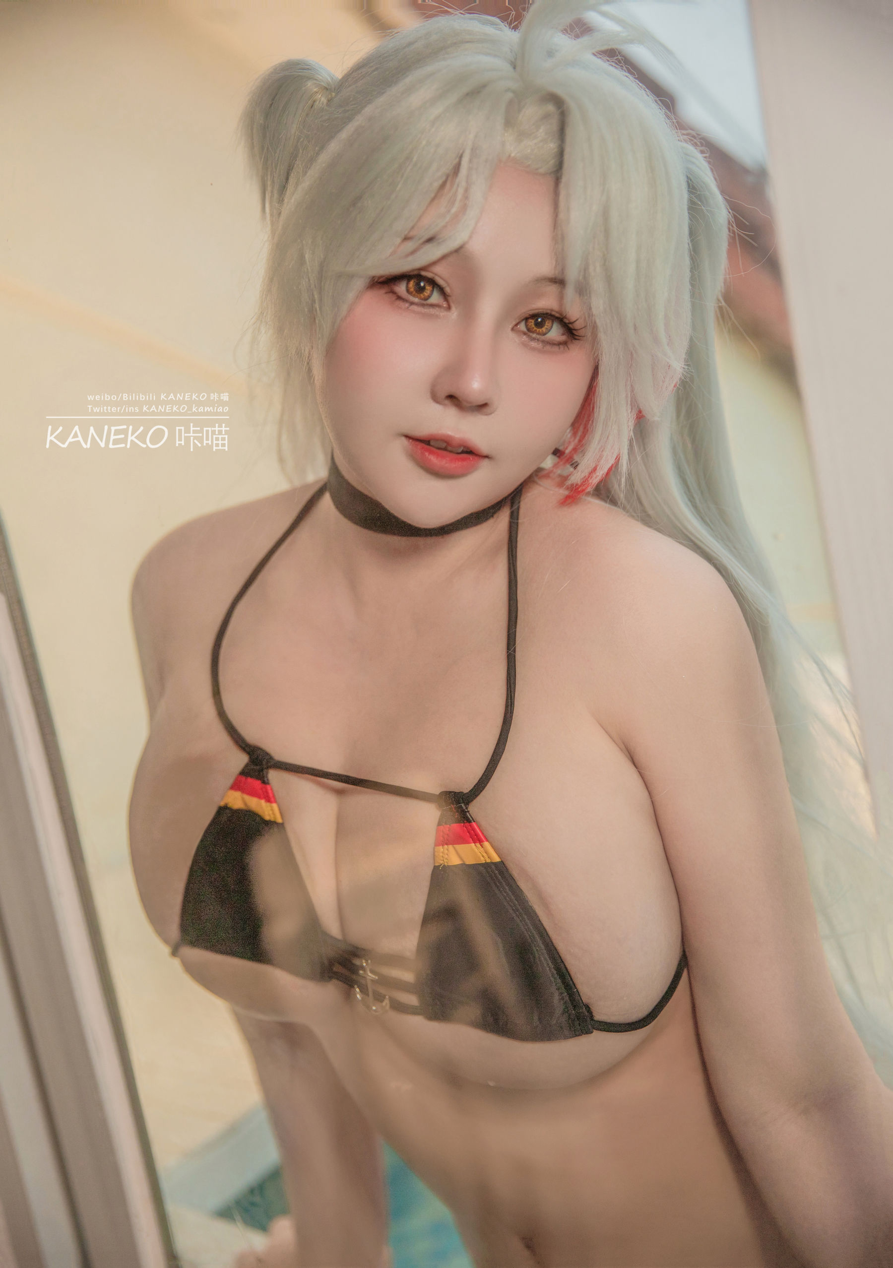 KANEKO_咔喵 - 碧蓝航线 欧根亲王泳装/(21P)