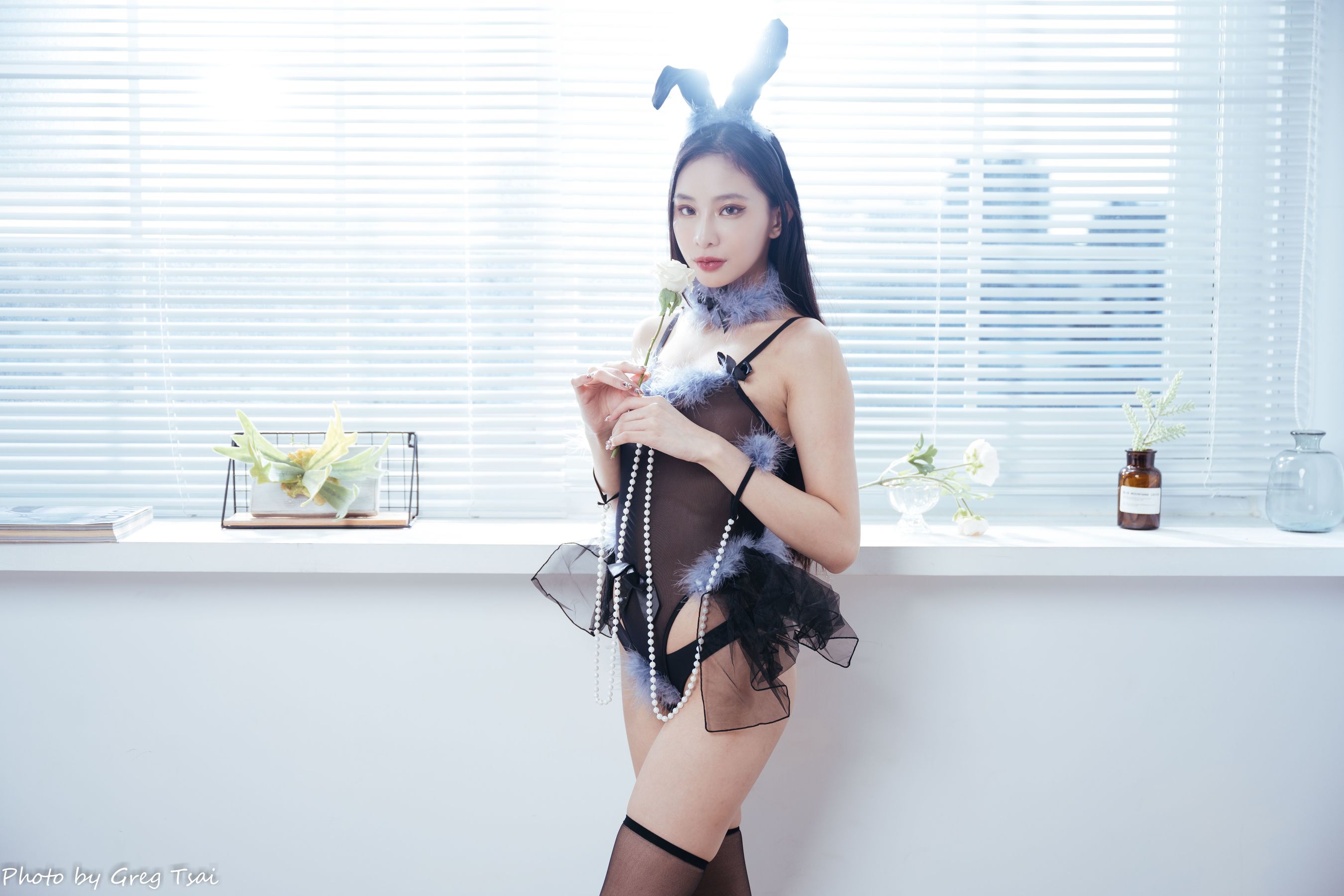 Jessie - 黑丝兔女郎/(140P)