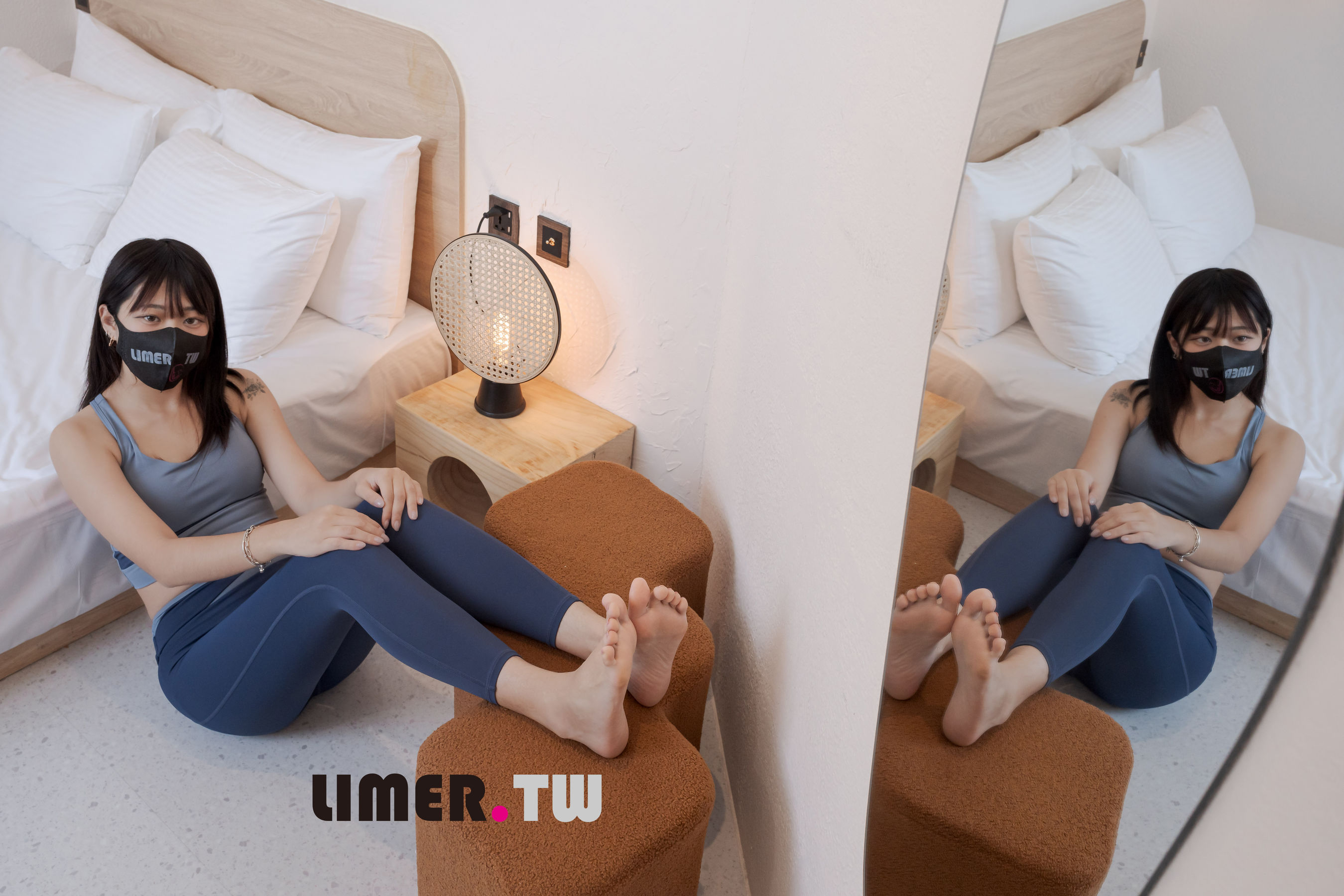 Limerence原创 No.101 LuLu 女大生香甜腳趾 瑜伽伸展/(239P)