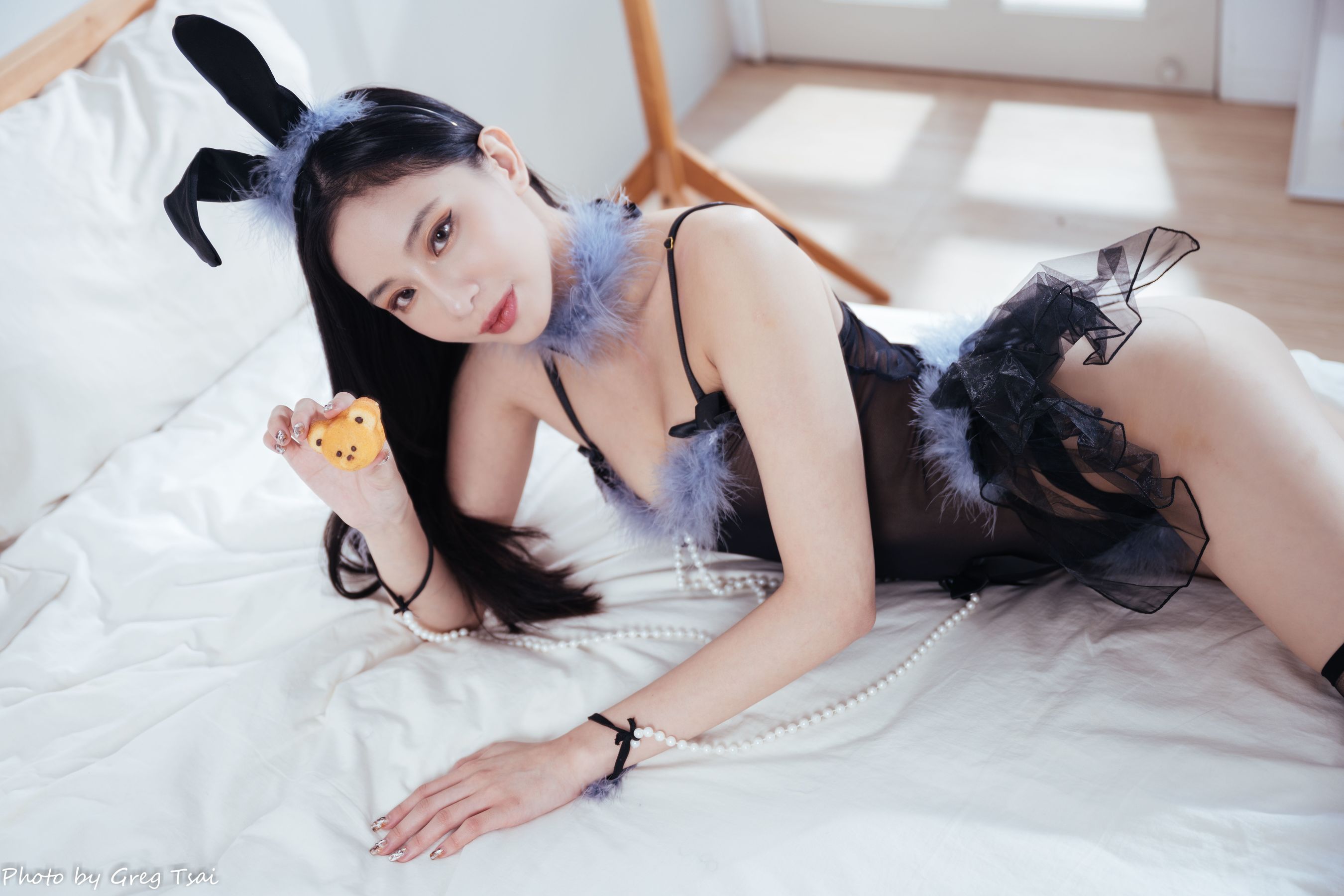 Jessie - 黑丝兔女郎/(140P)