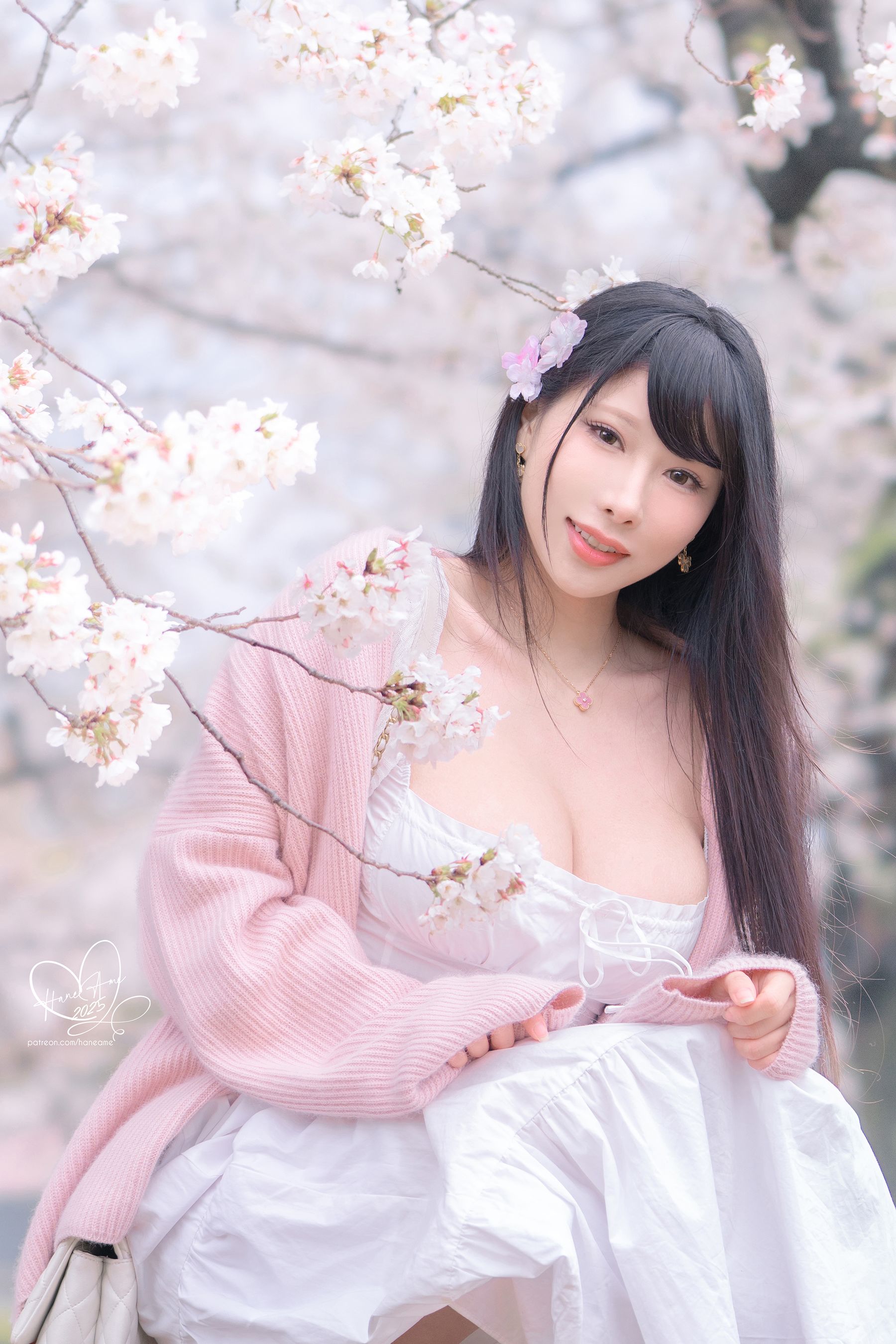 Hane Ame 雨波写真 - 雨樱下的约定/(33P)