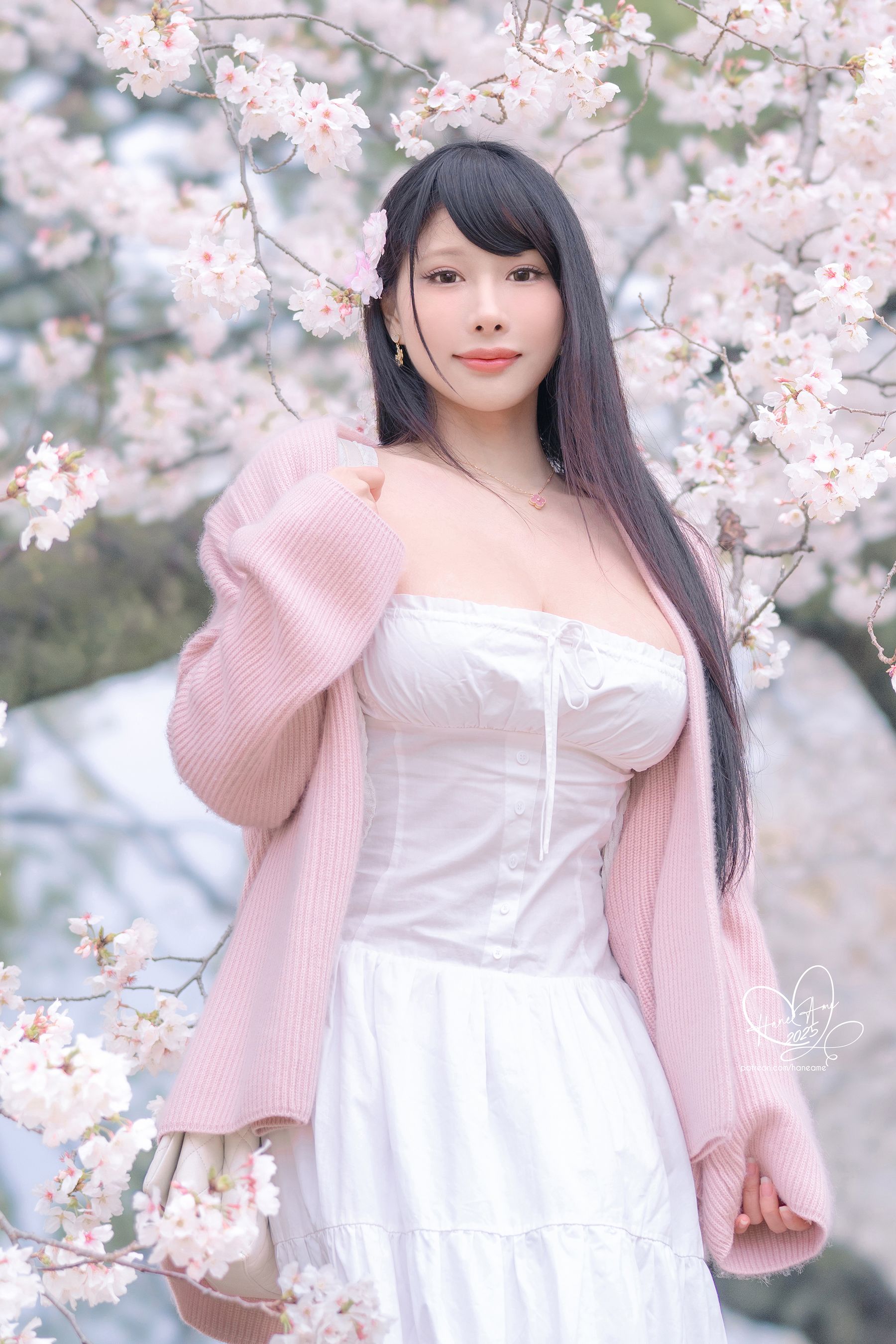 Hane Ame 雨波写真 - 雨樱下的约定/(33P)