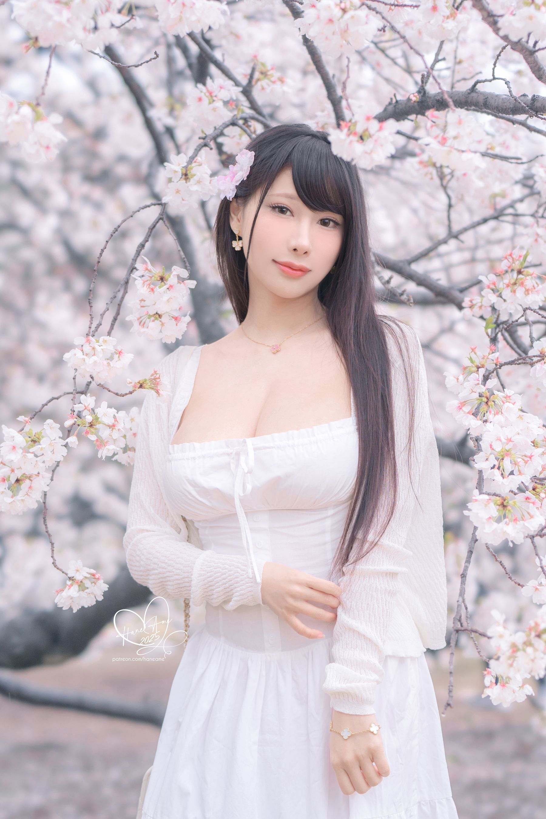 Hane Ame 雨波写真 - 雨樱下的约定/(33P)