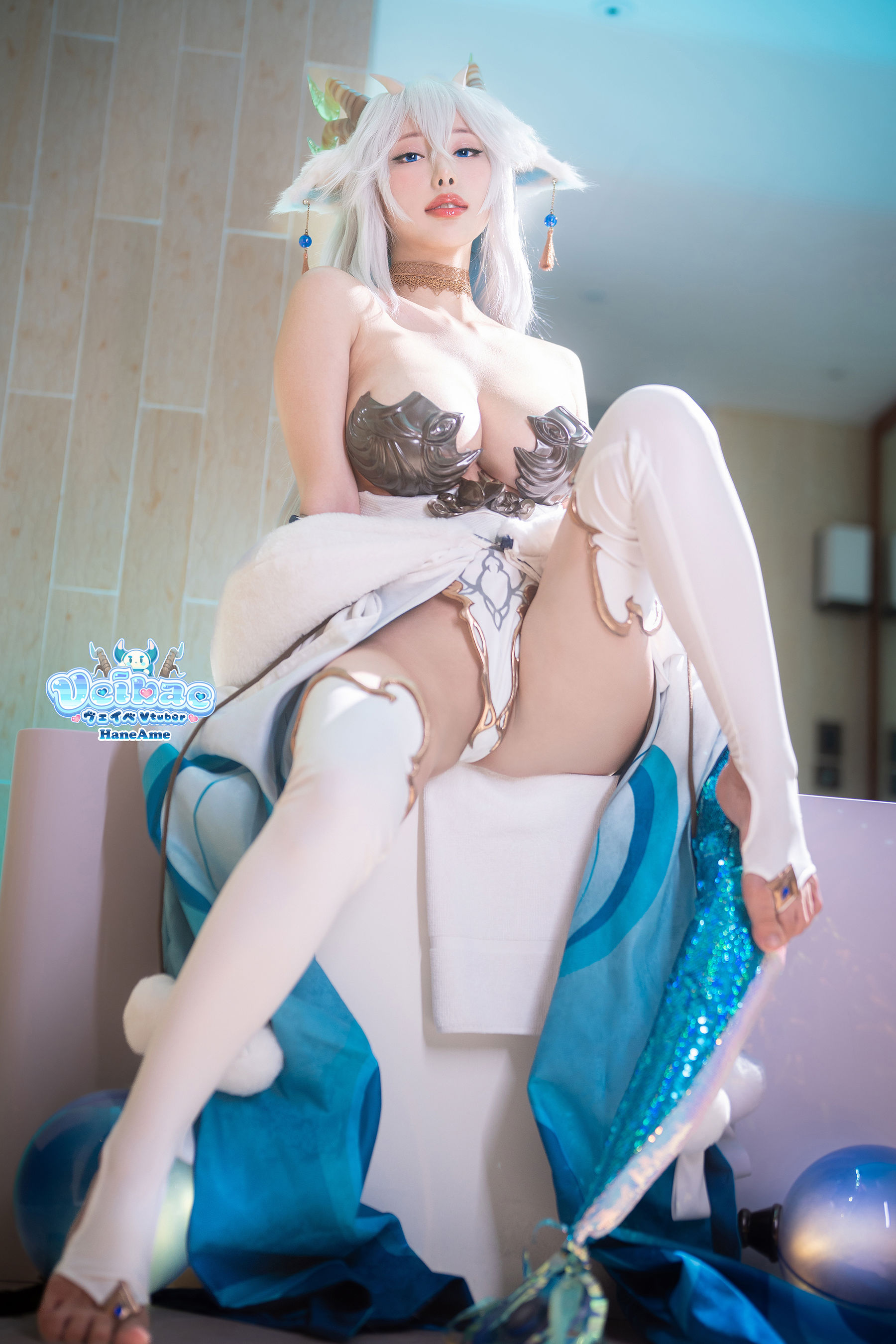 Hane Ame 雨波写真 - 龙娘/(30P)