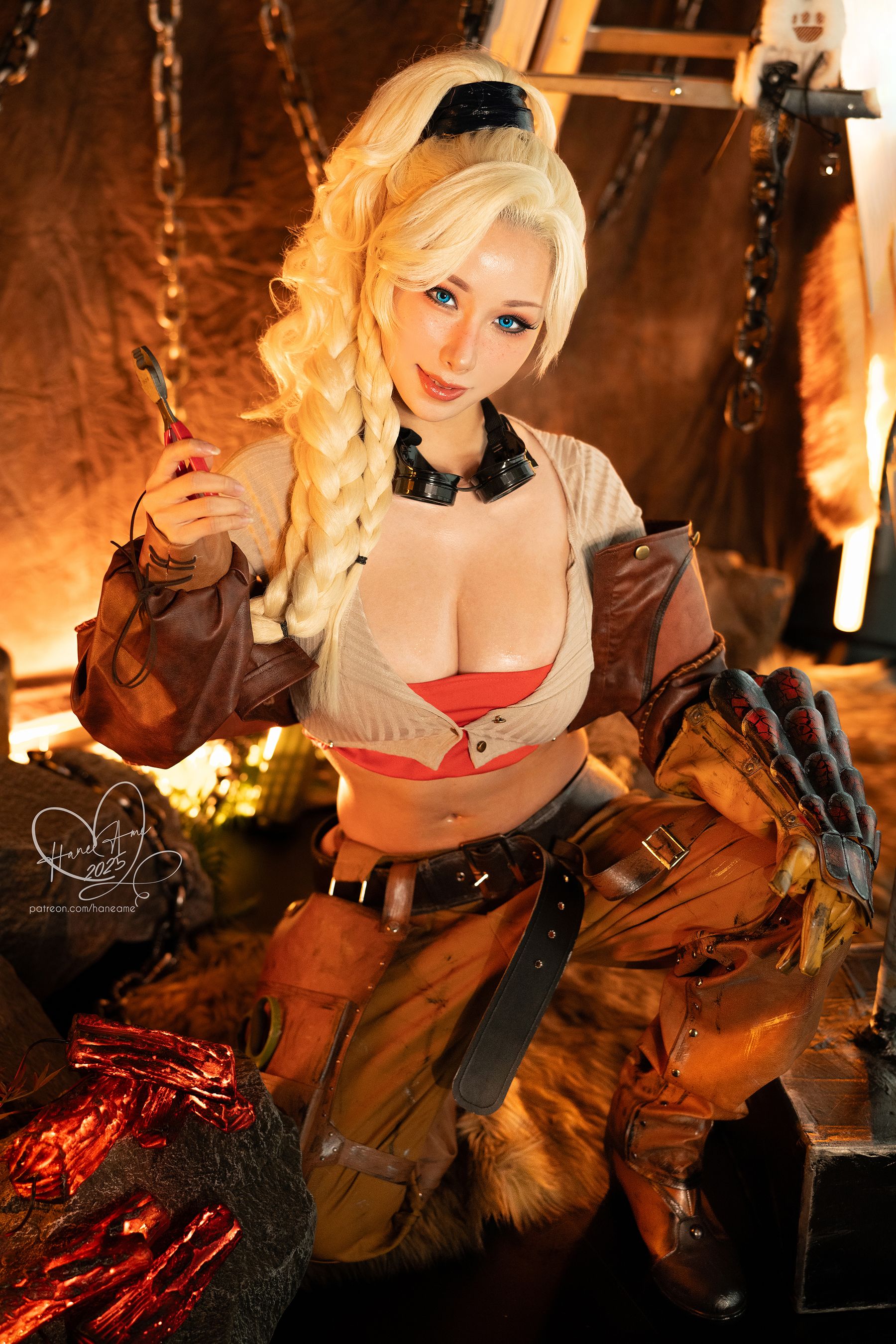 Hane Ame 雨波写真 - 怪物猎人荒野 洁玛/(21P)