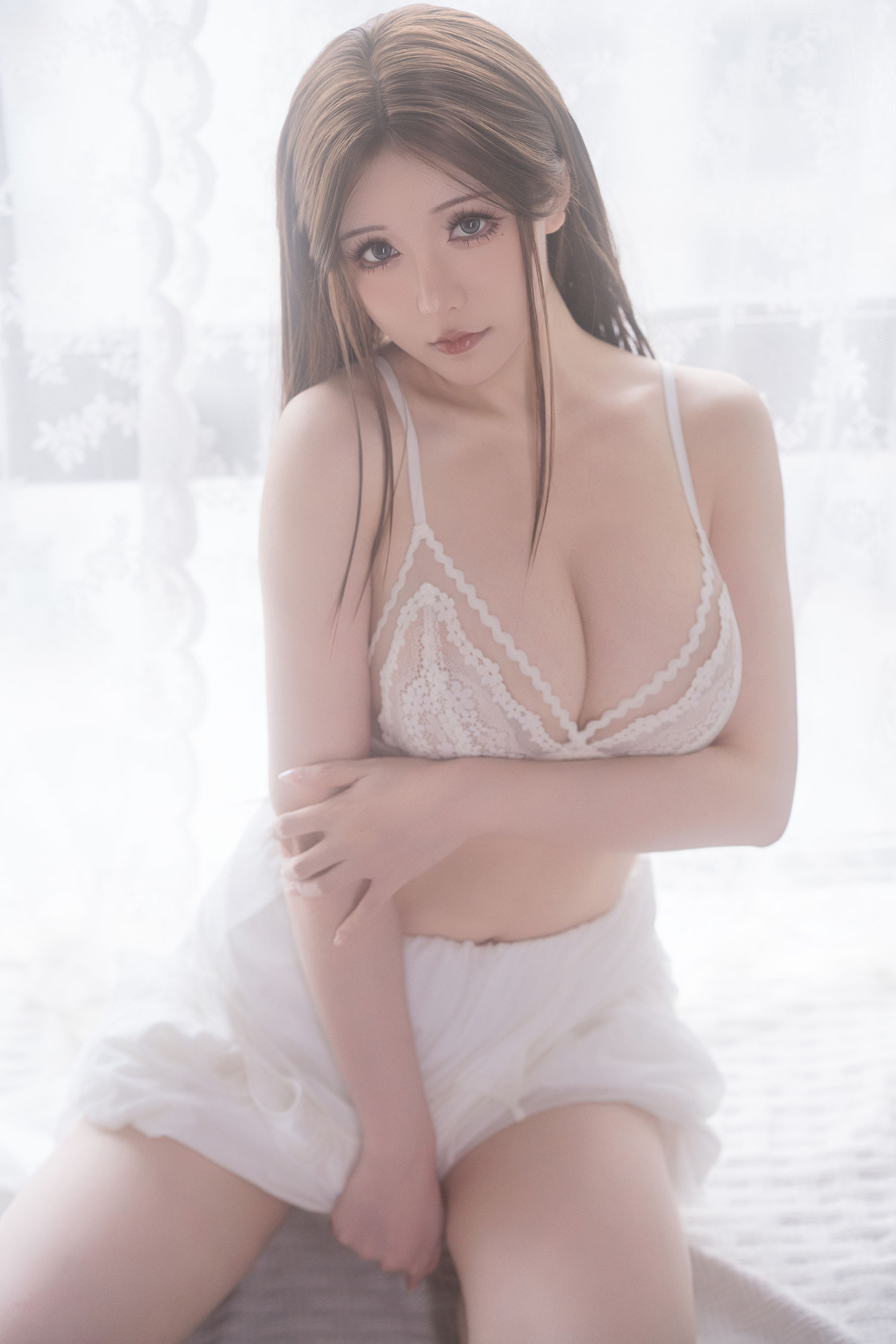 Coser小姐姐星之迟迟 - 雨天的奇妙偶遇/(100P)