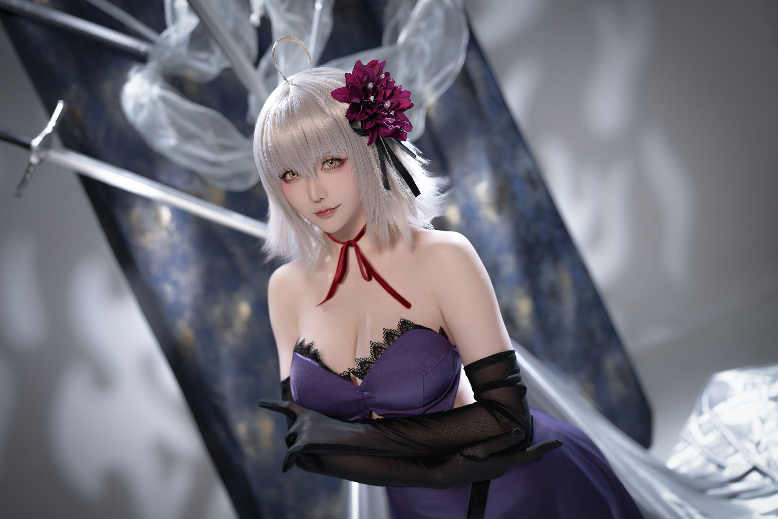 Coser小姐姐星之迟迟 - FGO 贞德alter/(33P)