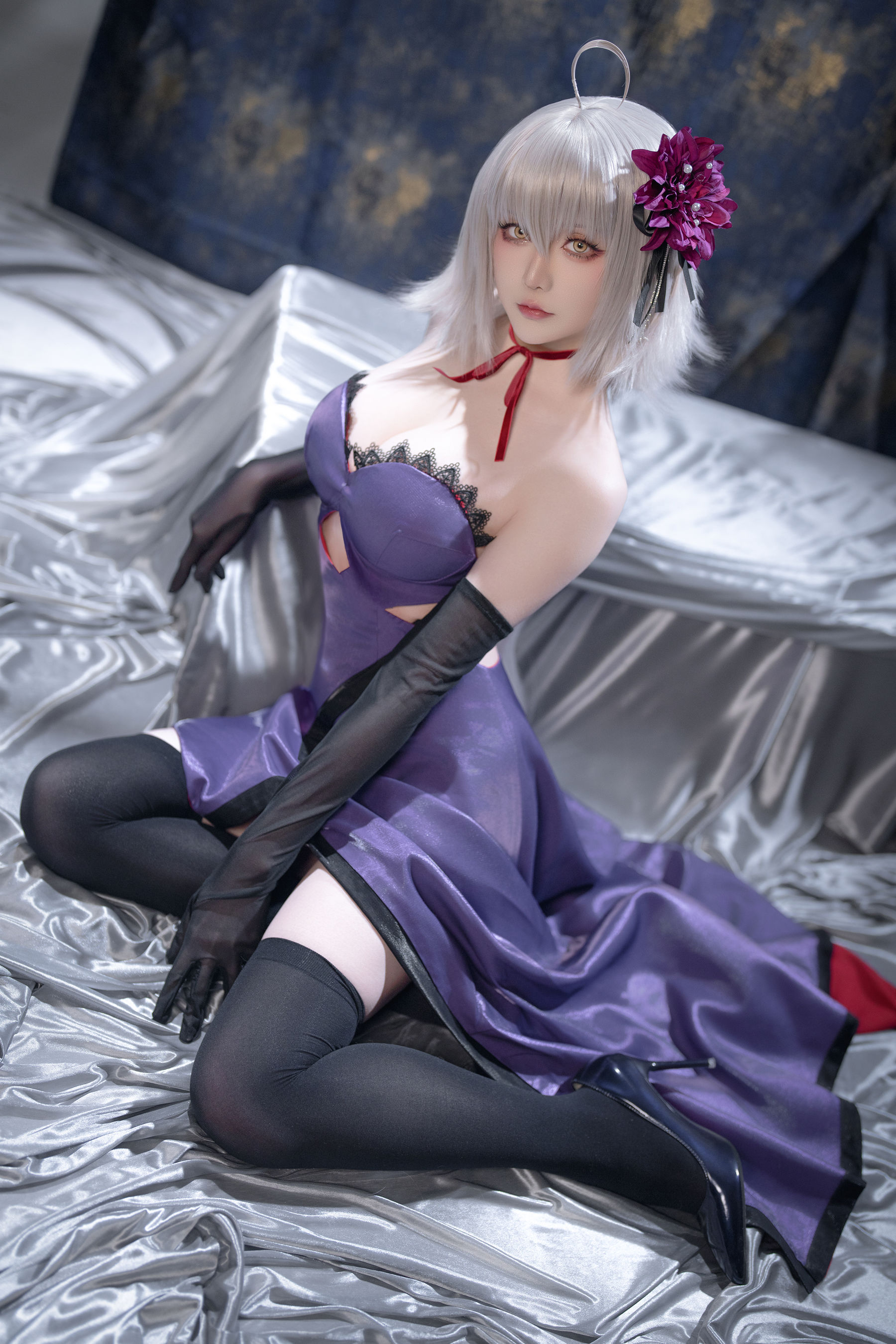 Coser小姐姐星之迟迟 - FGO 贞德alter/(33P)