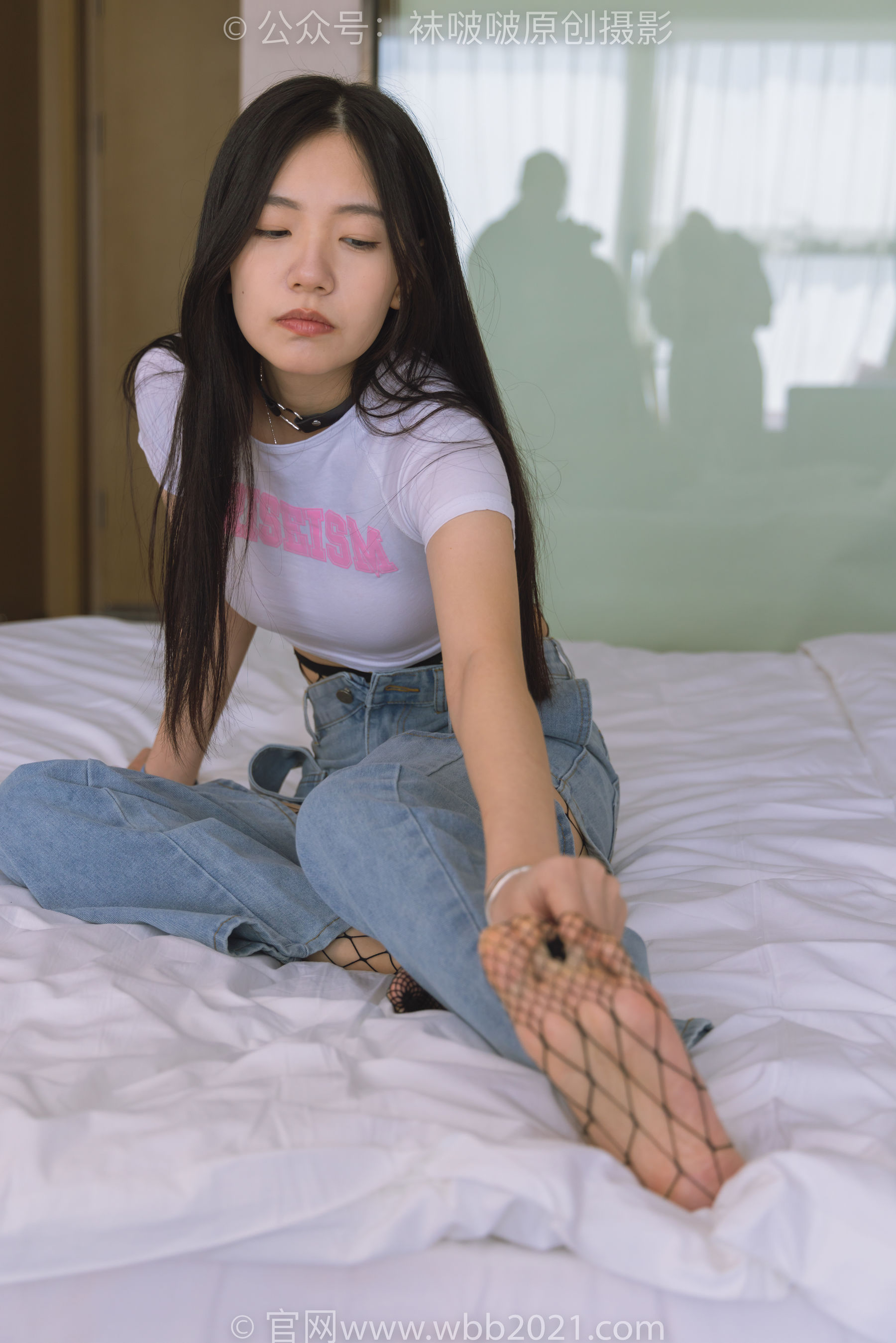 BoBoSocks袜啵啵 No.552 小甜豆 - 板鞋、黑色网袜、白色网袜、裤里丝/(143P)