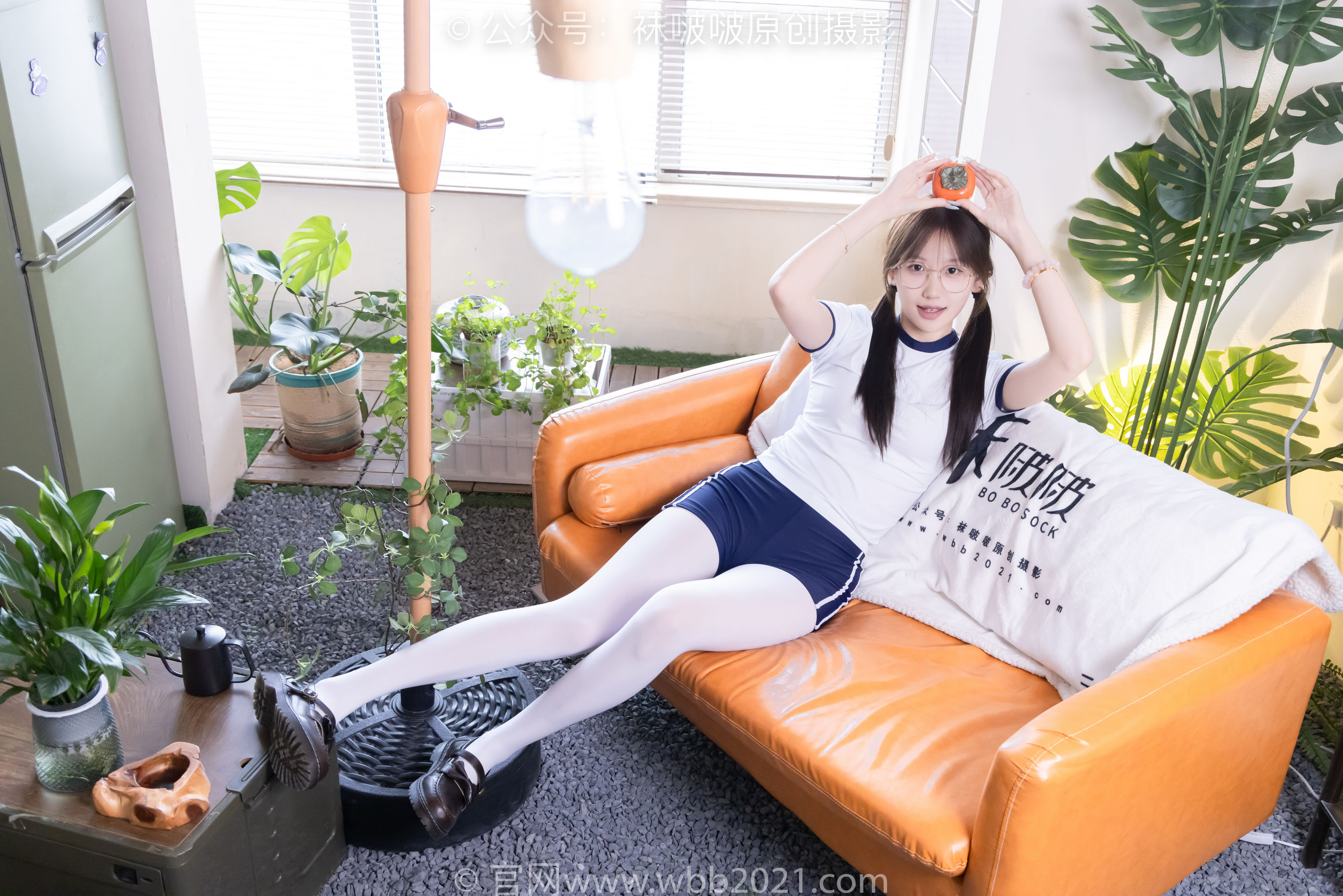 BoBoSocks袜啵啵 No.562 香菜 - 体操服、皮鞋、厚白丝/(145P)