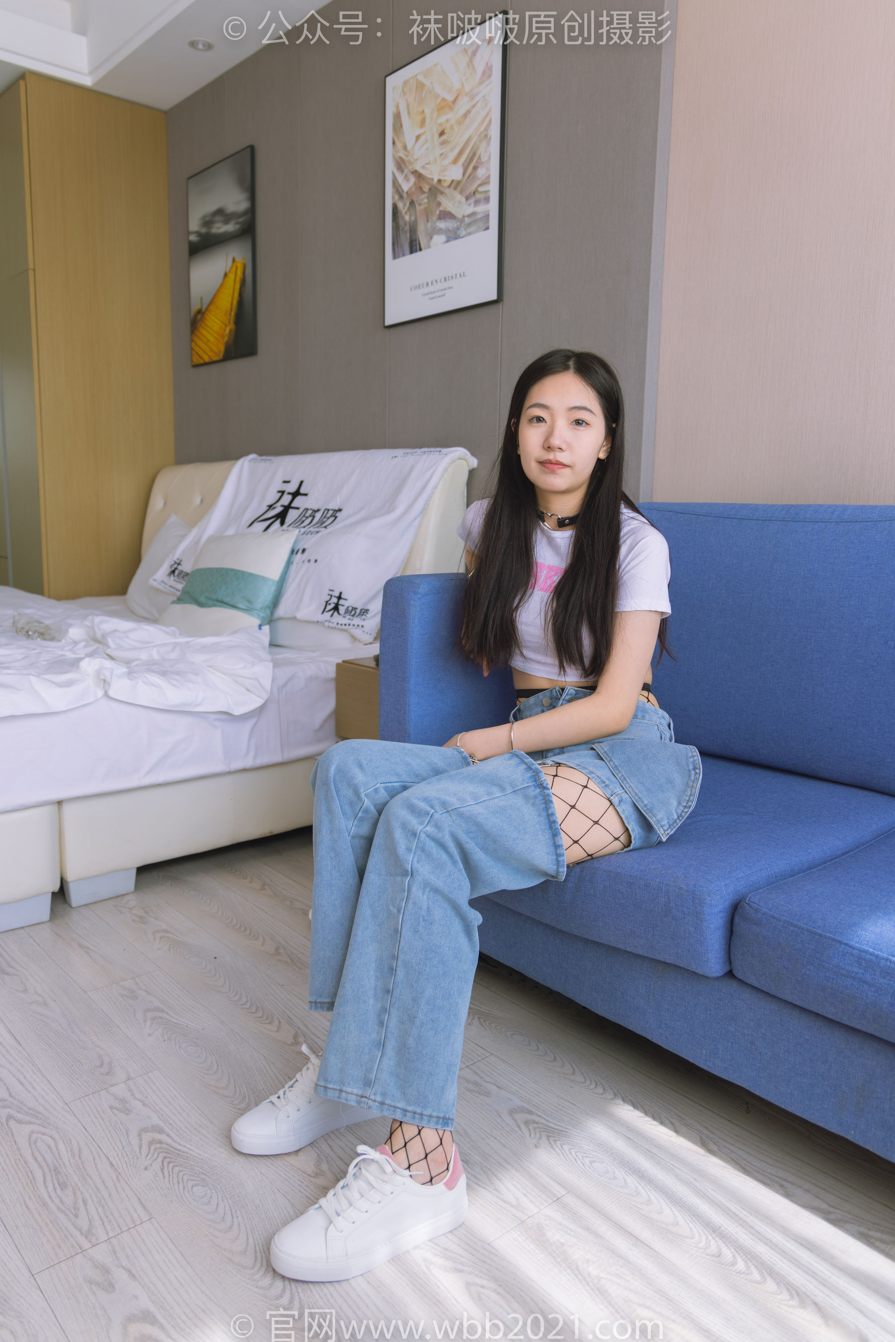 BoBoSocks袜啵啵 No.552 小甜豆 - 板鞋、黑色网袜、白色网袜、裤里丝/(143P)