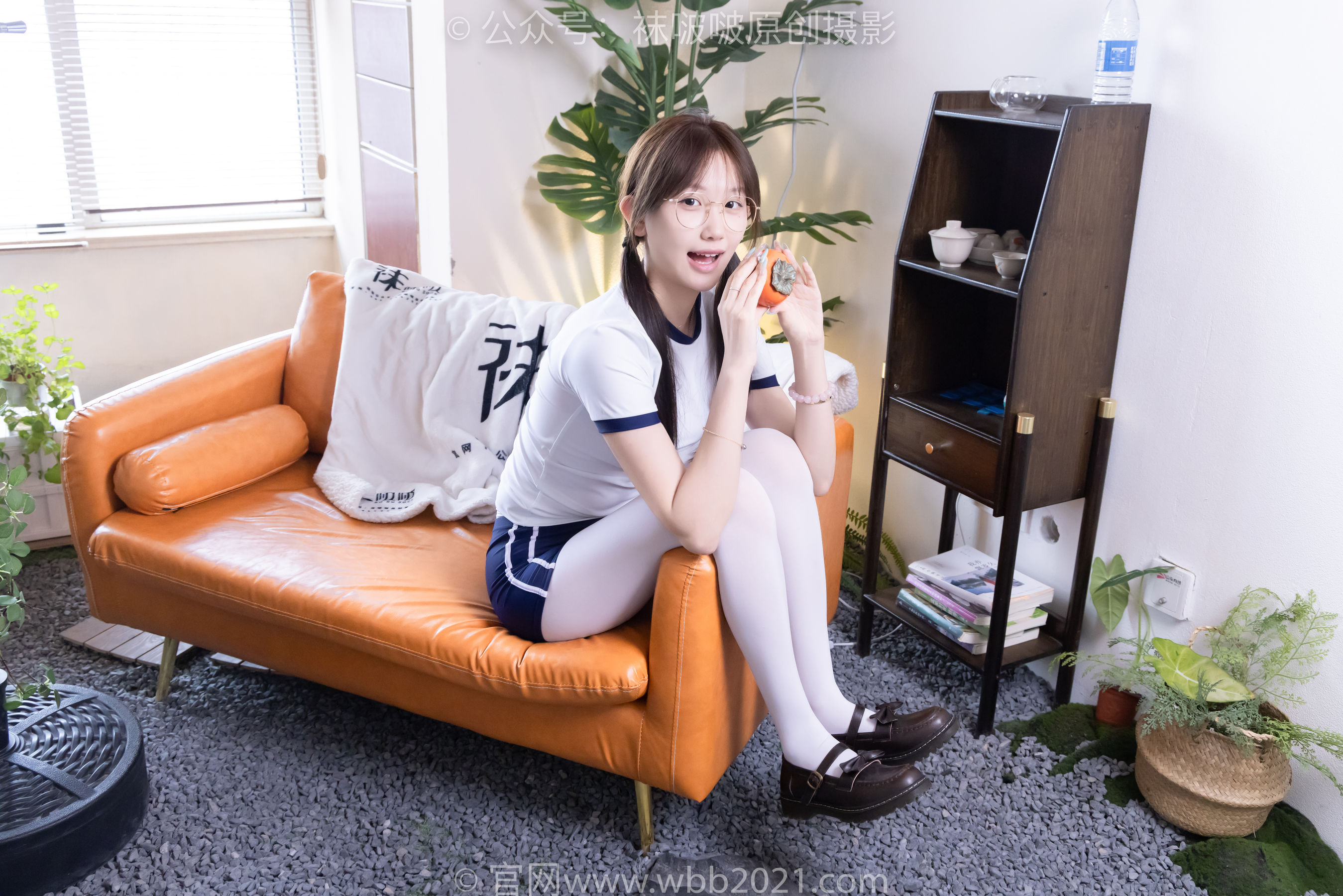 BoBoSocks袜啵啵 No.562 香菜 - 体操服、皮鞋、厚白丝/(145P)