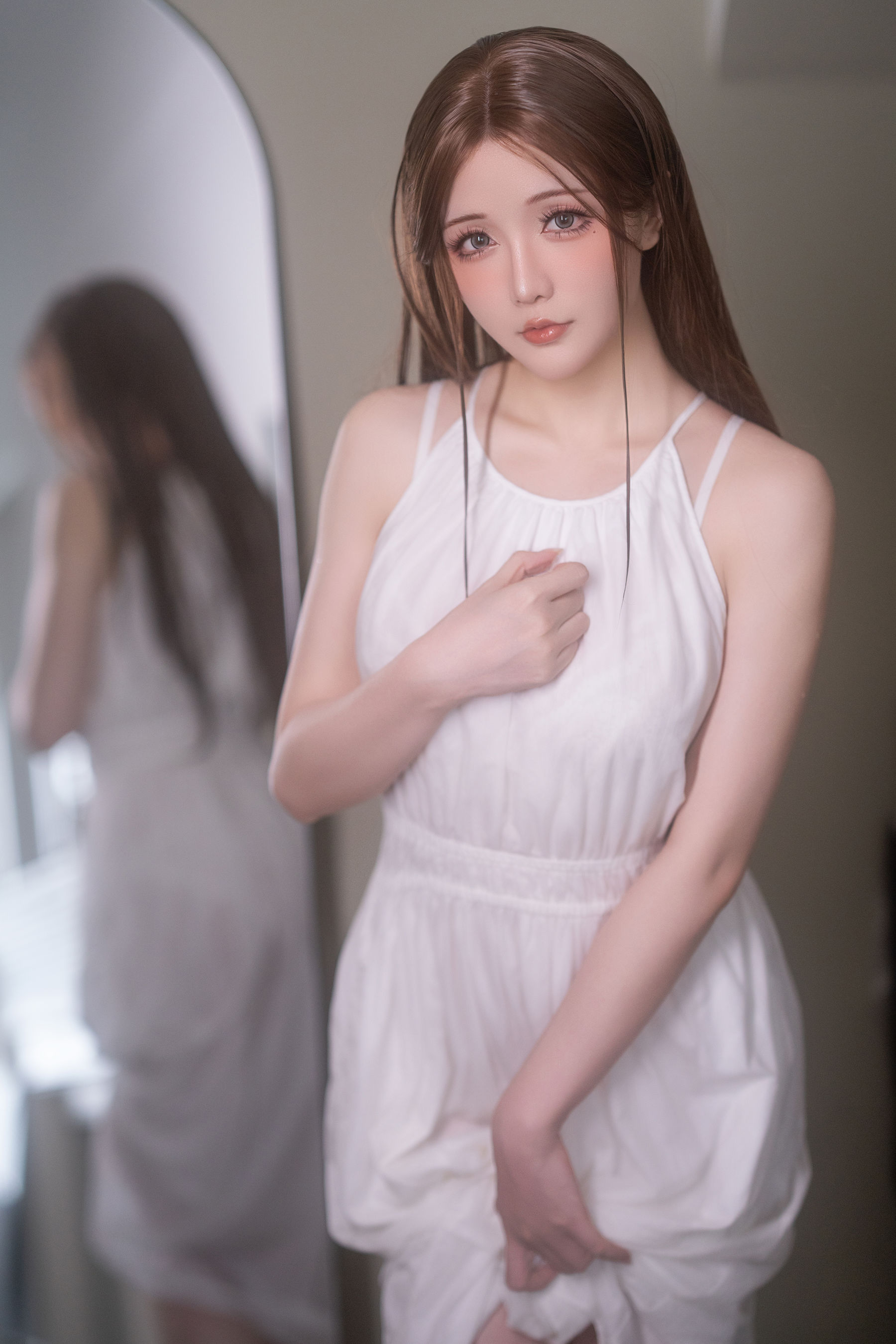 Coser小姐姐星之迟迟 - 雨天的奇妙偶遇/(100P)