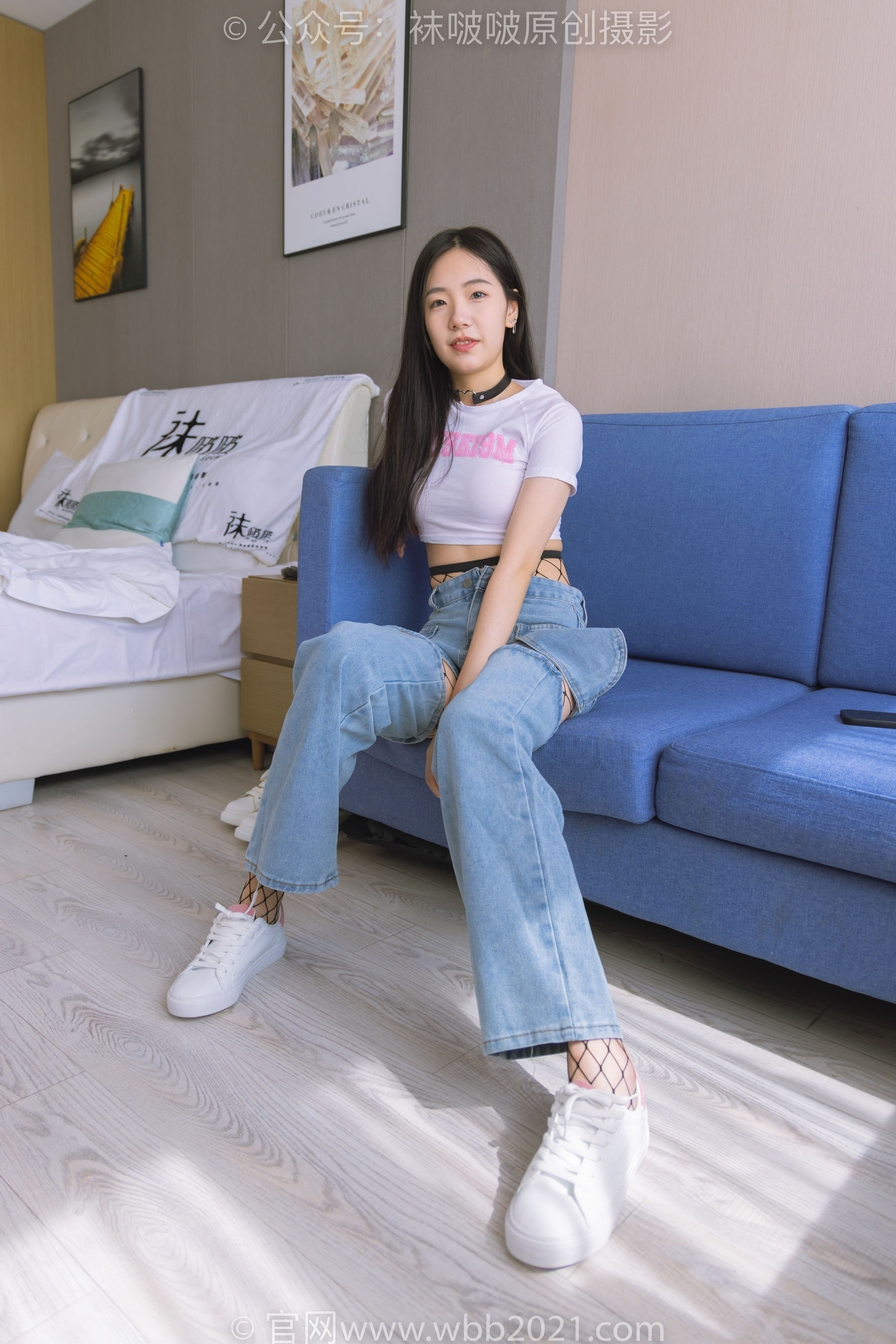 BoBoSocks袜啵啵 No.552 小甜豆 - 板鞋、黑色网袜、白色网袜、裤里丝/(143P)