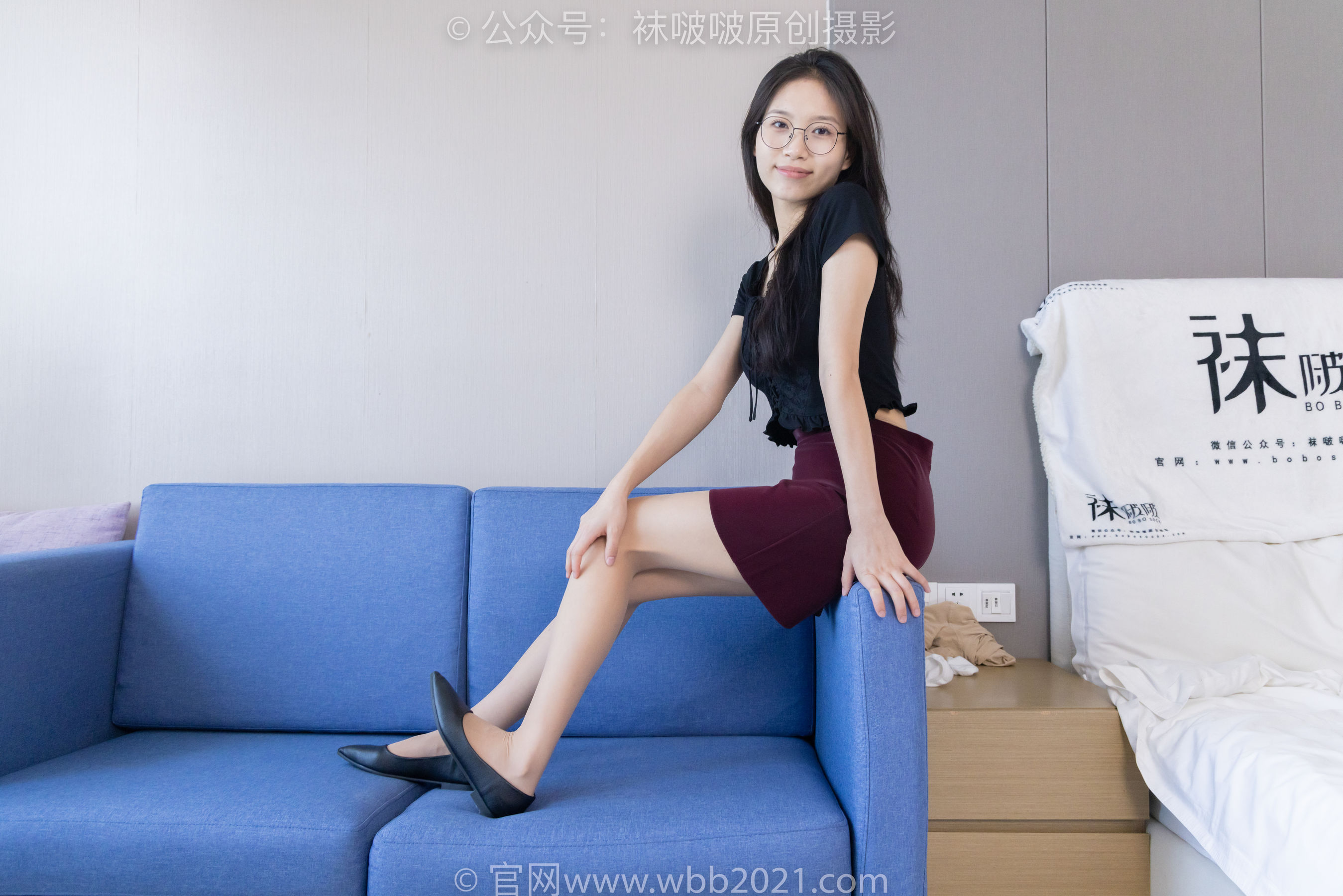 BoBoSocks袜啵啵 No.554 芝士 - 平底鞋、薄肉丝、裸足/(142P)