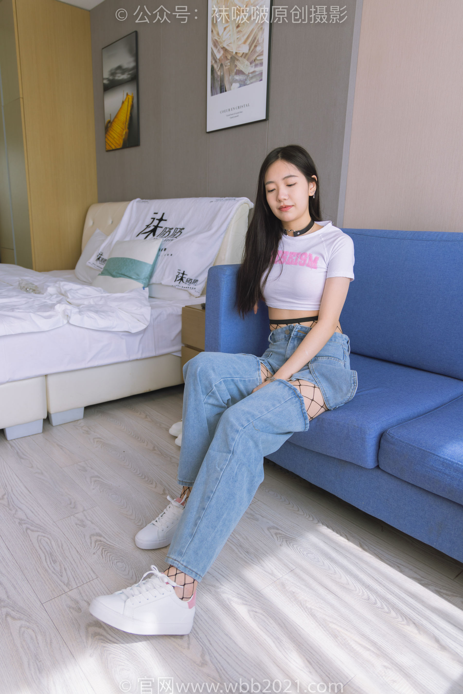 BoBoSocks袜啵啵 No.552 小甜豆 - 板鞋、黑色网袜、白色网袜、裤里丝/(143P)