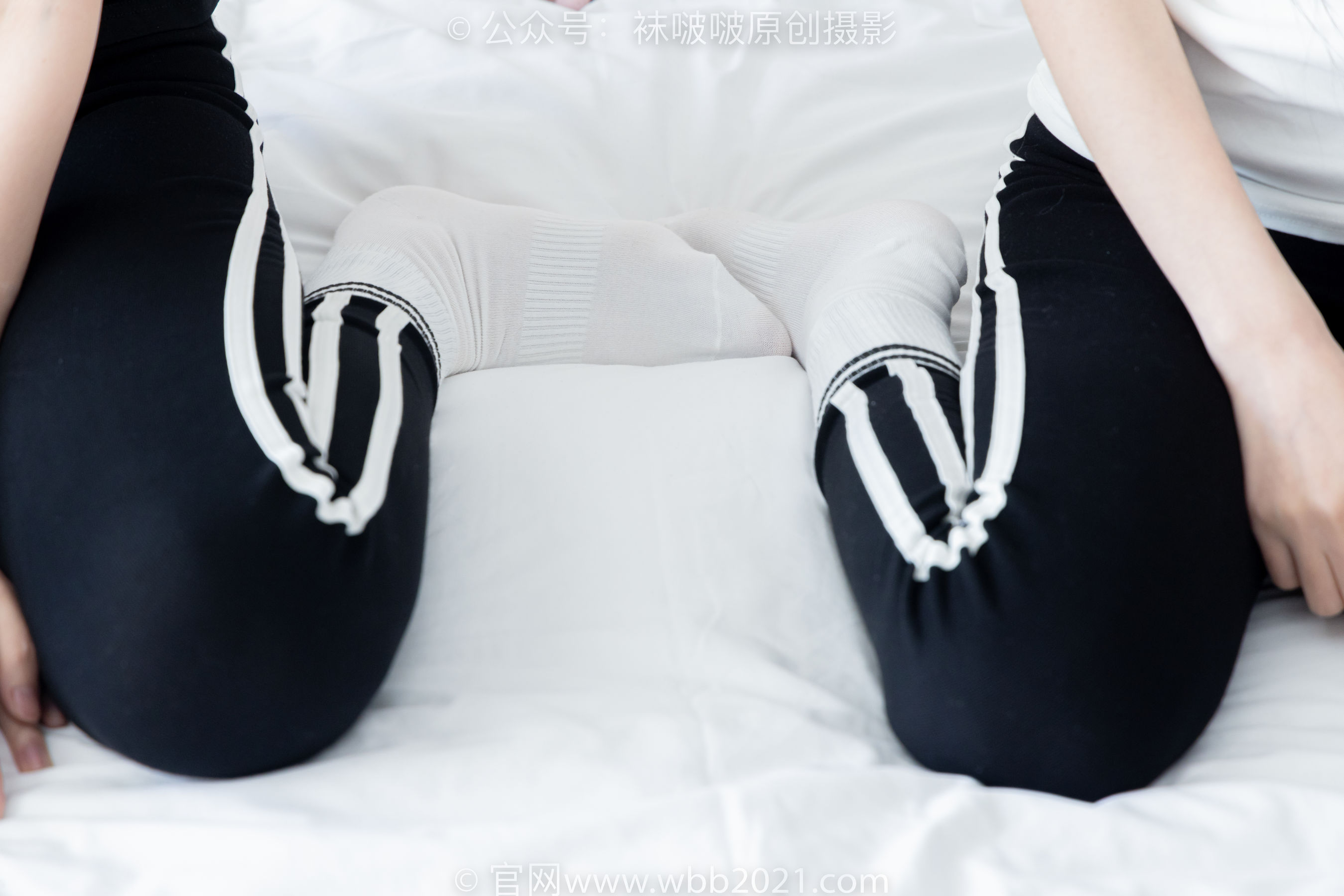 BoBoSocks袜啵啵 No.555 小甜豆&甜甜圈 - 板鞋、运动鞋、白棉袜、裸足/(154P)