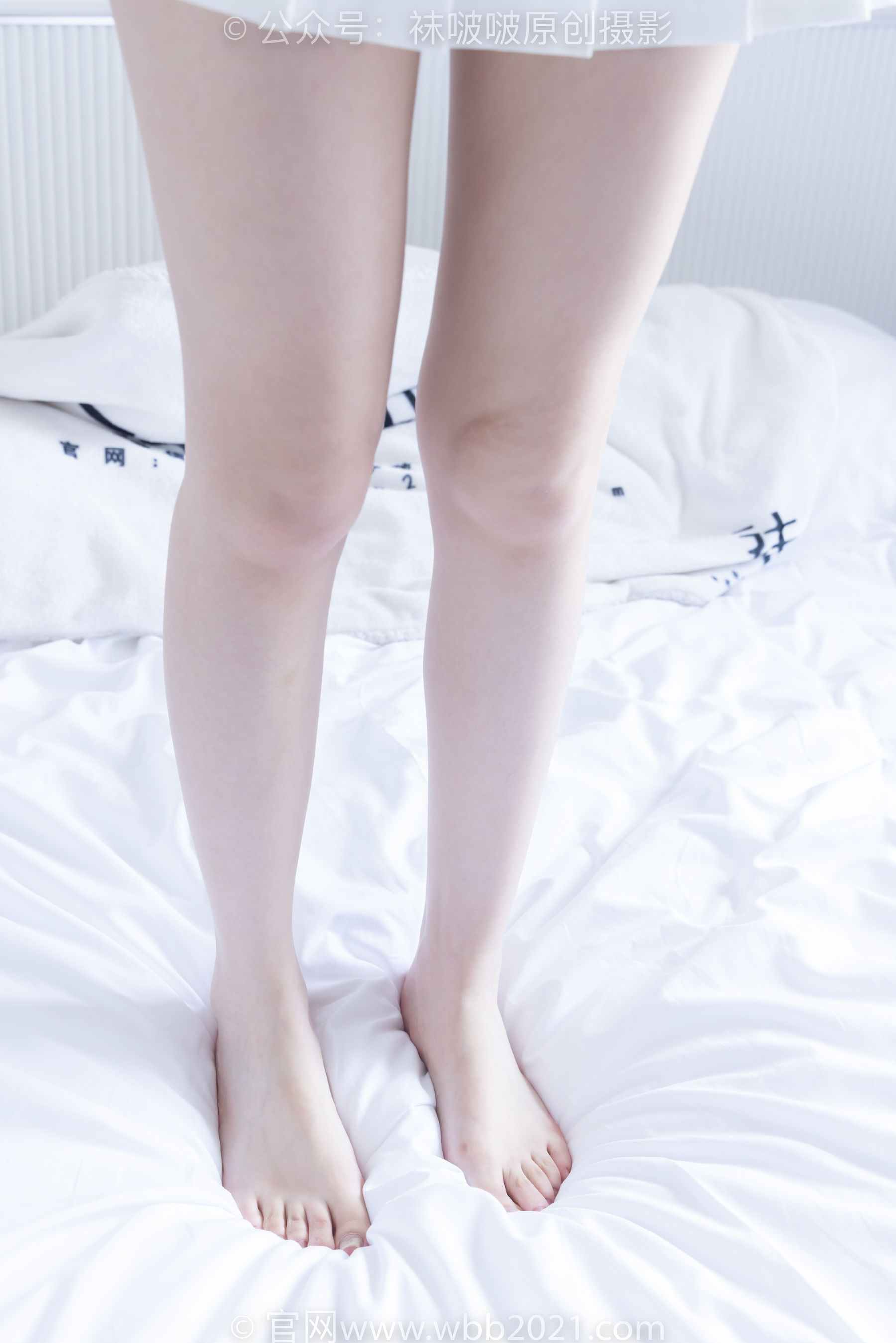 BoBoSocks袜啵啵 No.558 小甜豆 - 帆布鞋、黑丝、裸足/(155P)