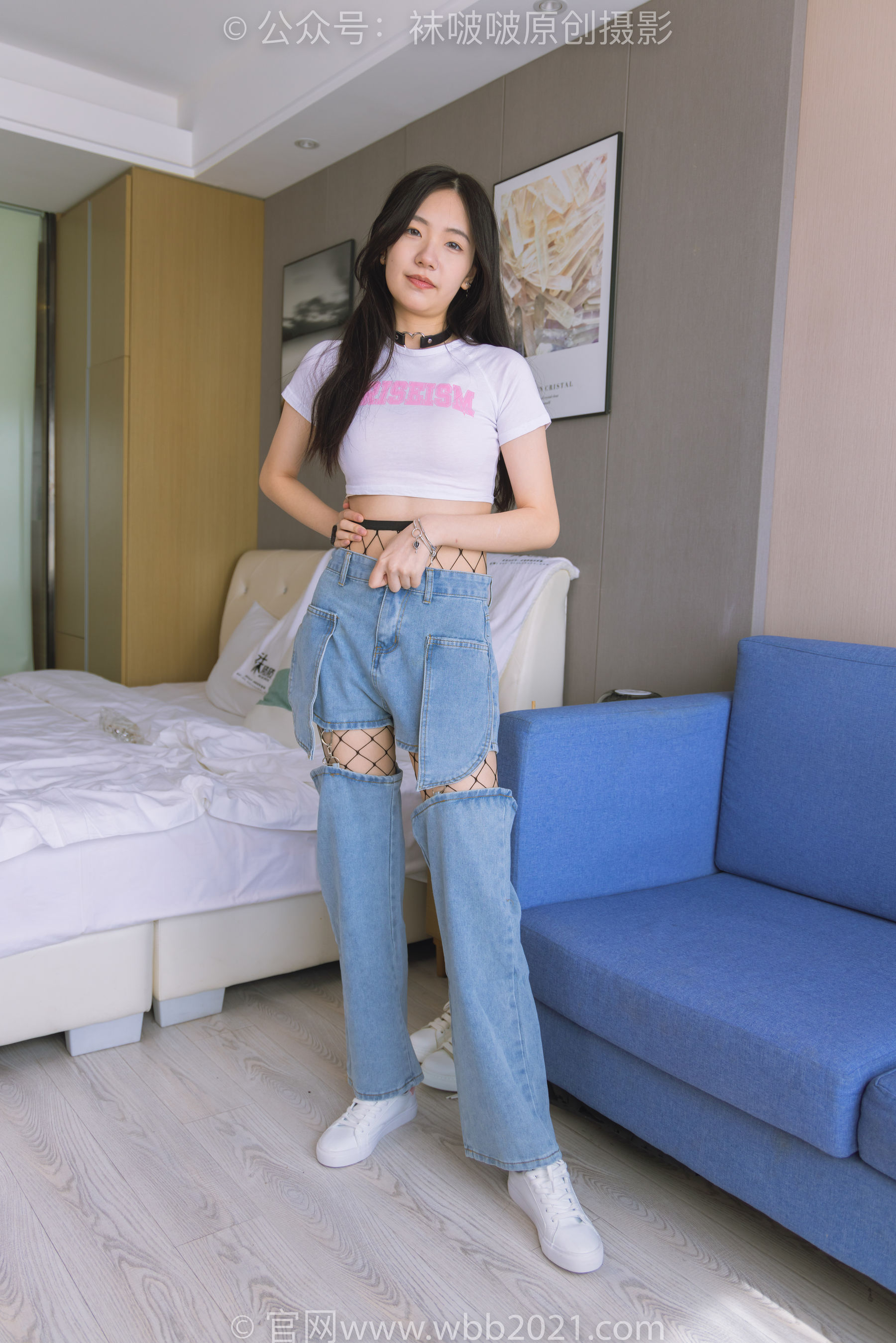 BoBoSocks袜啵啵 No.552 小甜豆 - 板鞋、黑色网袜、白色网袜、裤里丝/(143P)