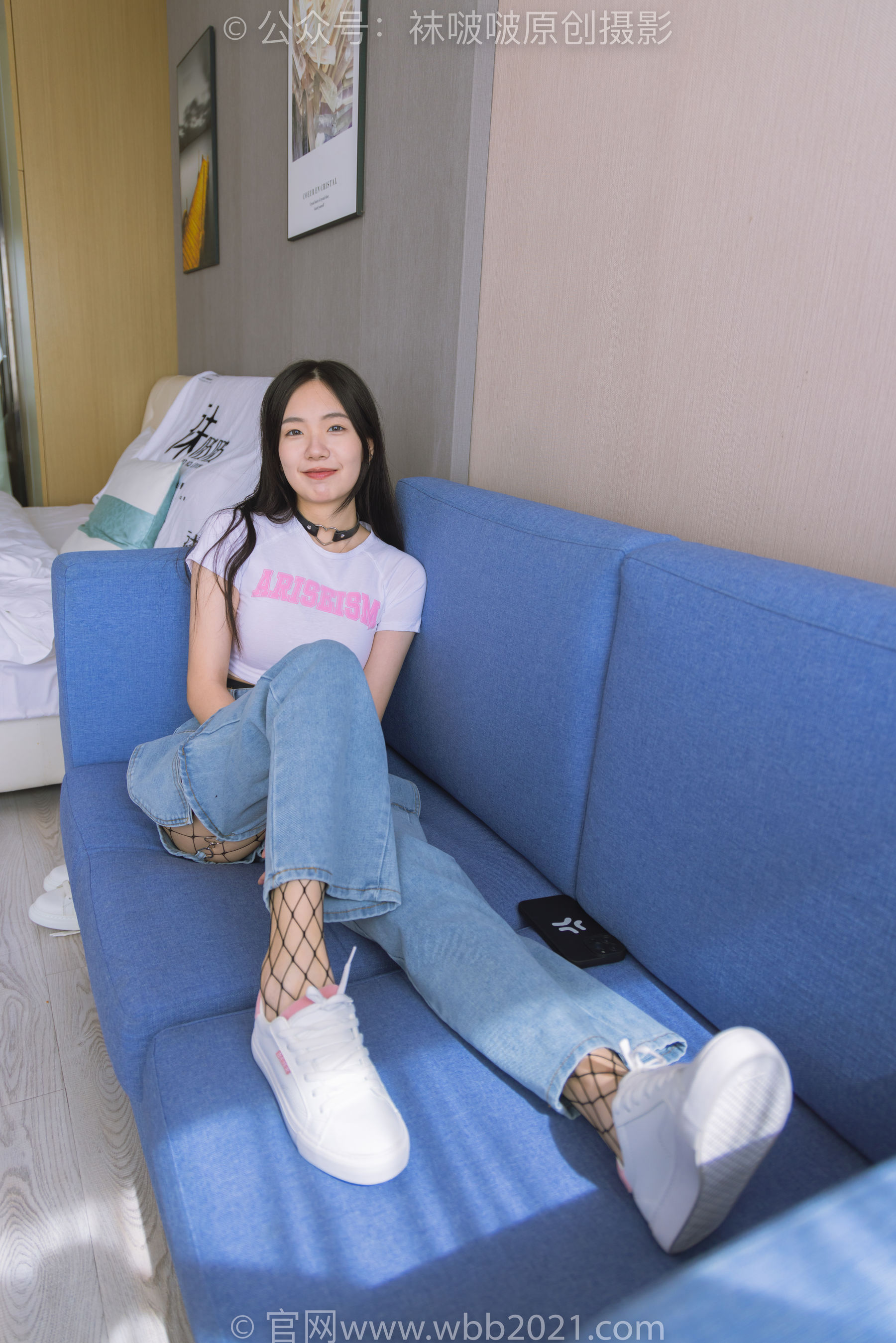 BoBoSocks袜啵啵 No.552 小甜豆 - 板鞋、黑色网袜、白色网袜、裤里丝/(143P)