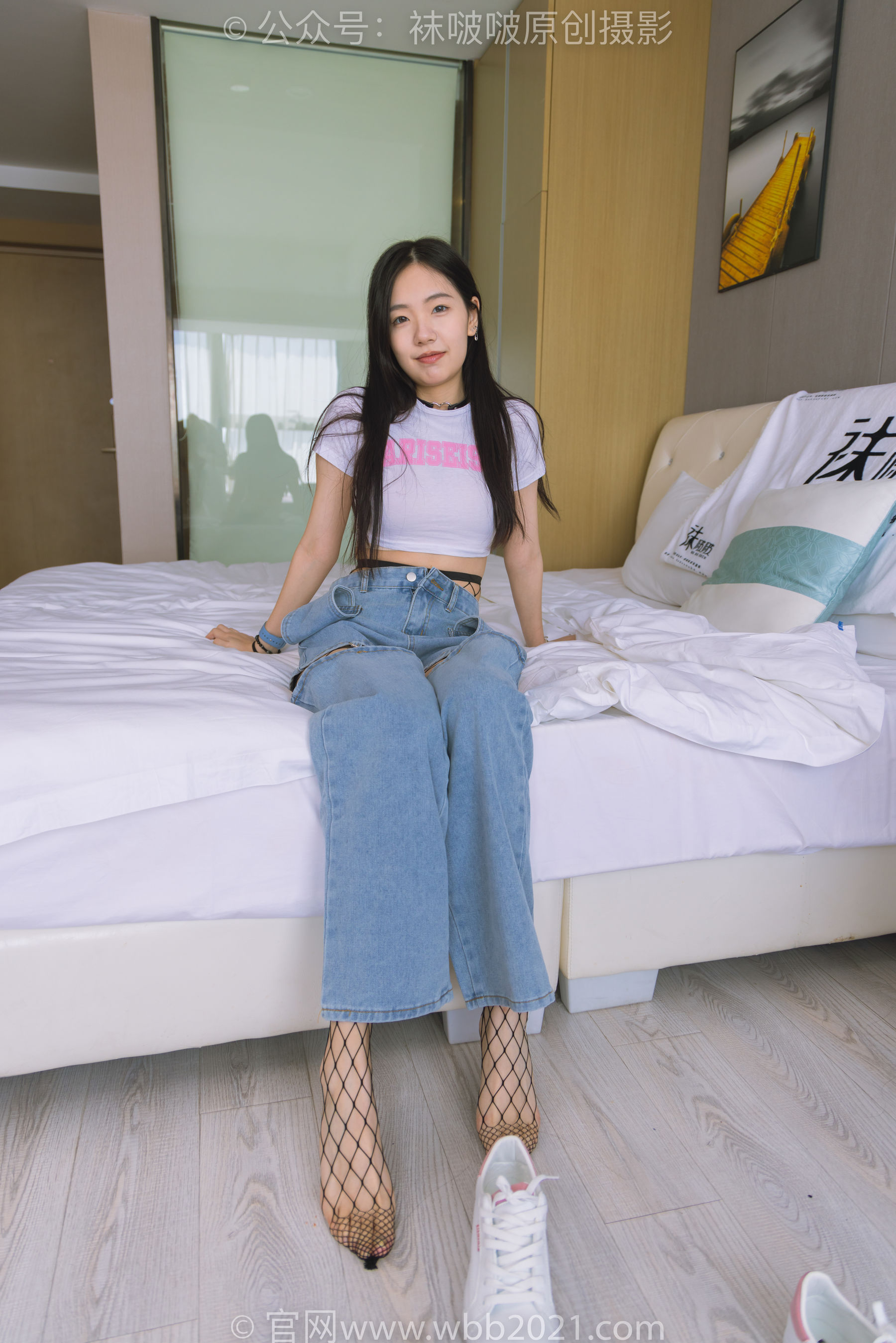 BoBoSocks袜啵啵 No.552 小甜豆 - 板鞋、黑色网袜、白色网袜、裤里丝/(143P)