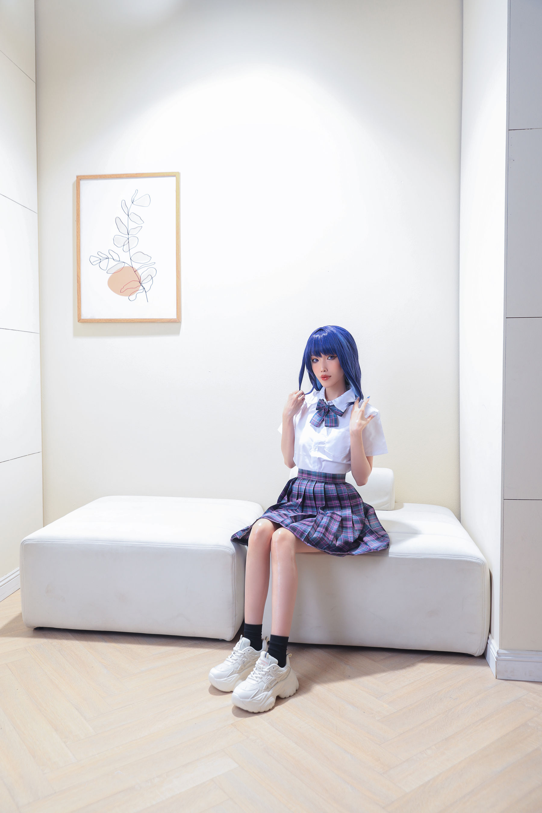 eliza喵喵 - 雷電将軍制服/(15P)