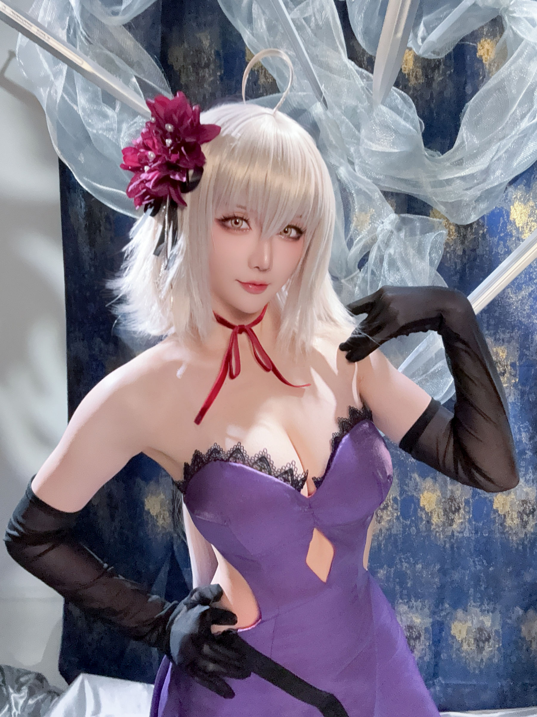 Coser小姐姐星之迟迟 - FGO 贞德alter/(33P)