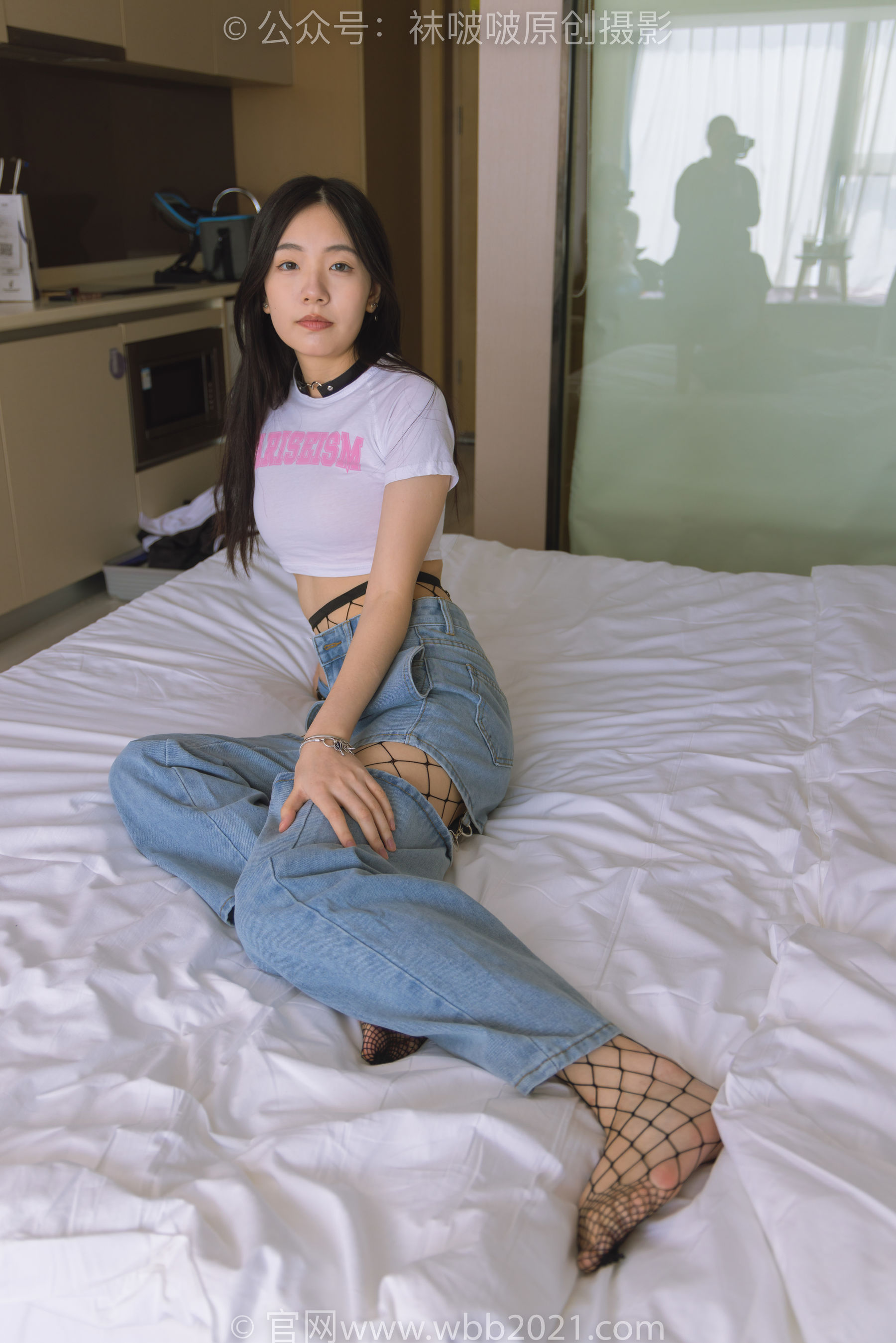 BoBoSocks袜啵啵 No.552 小甜豆 - 板鞋、黑色网袜、白色网袜、裤里丝/(143P)