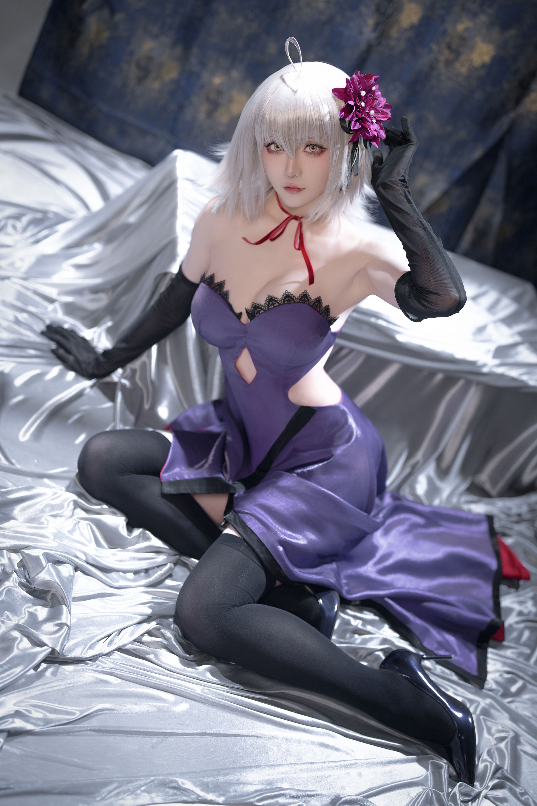 Coser小姐姐星之迟迟 - FGO 贞德alter/(33P)